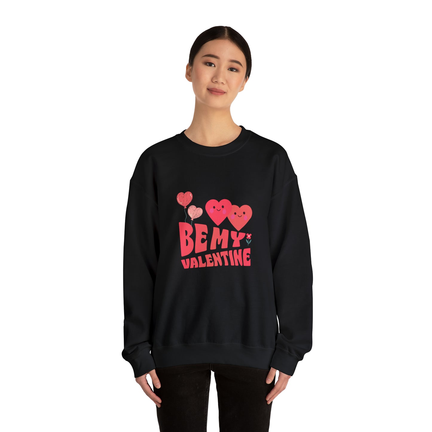 Be my valentine Heavy Blend™ Crewneck Sweatshirt for men and women