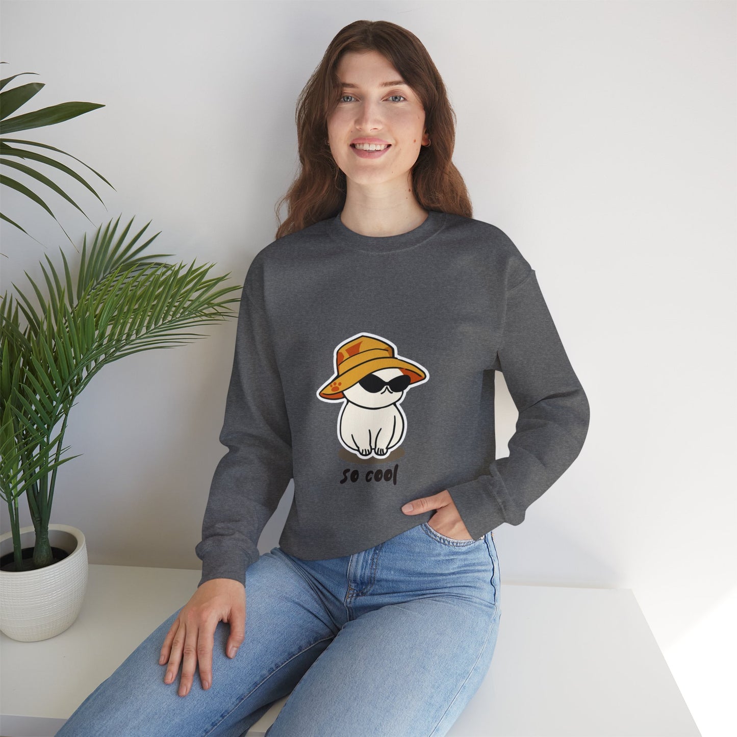 SO COOL Heavy Blend™ Crewneck Sweatshirt for men and women