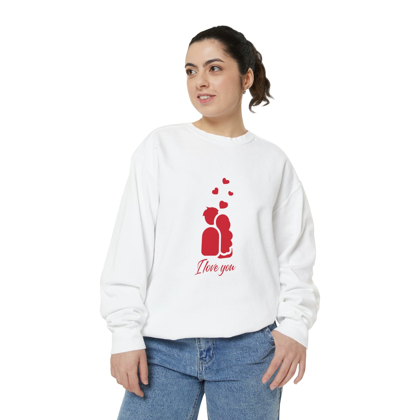 I love you Sweatshirt for men and women