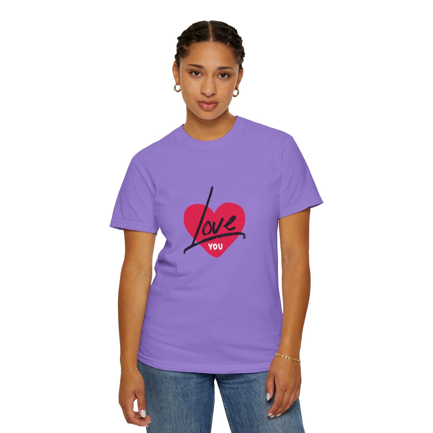 Beautiful I LOVE YOU Valentine's special T-shirt for men and women