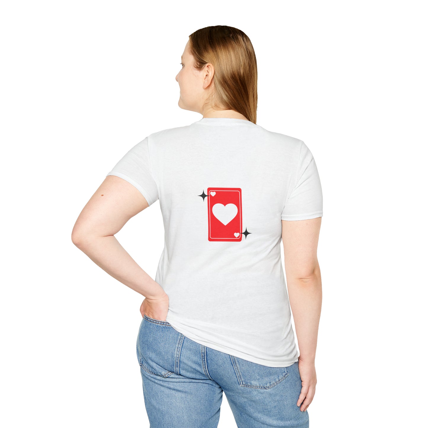 Men and women heart queen Softstyle T-Shirt