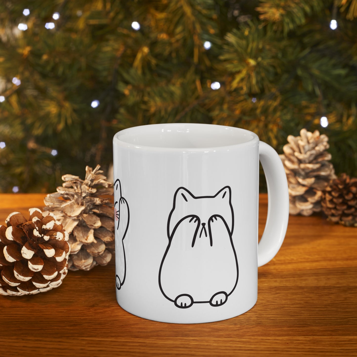 Cute three kitties coffee Mug 11oz