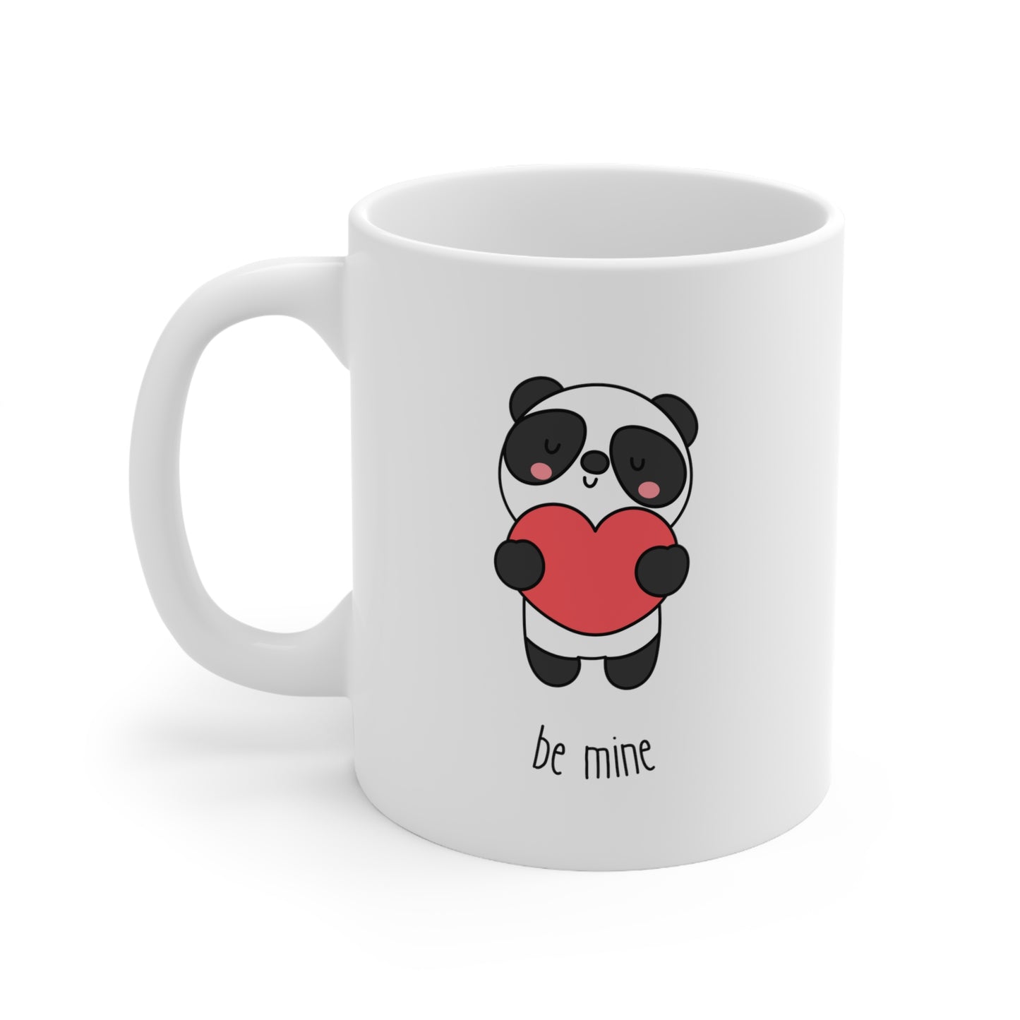 Be Mine cute panda Ceramic coffee Mug 11oz