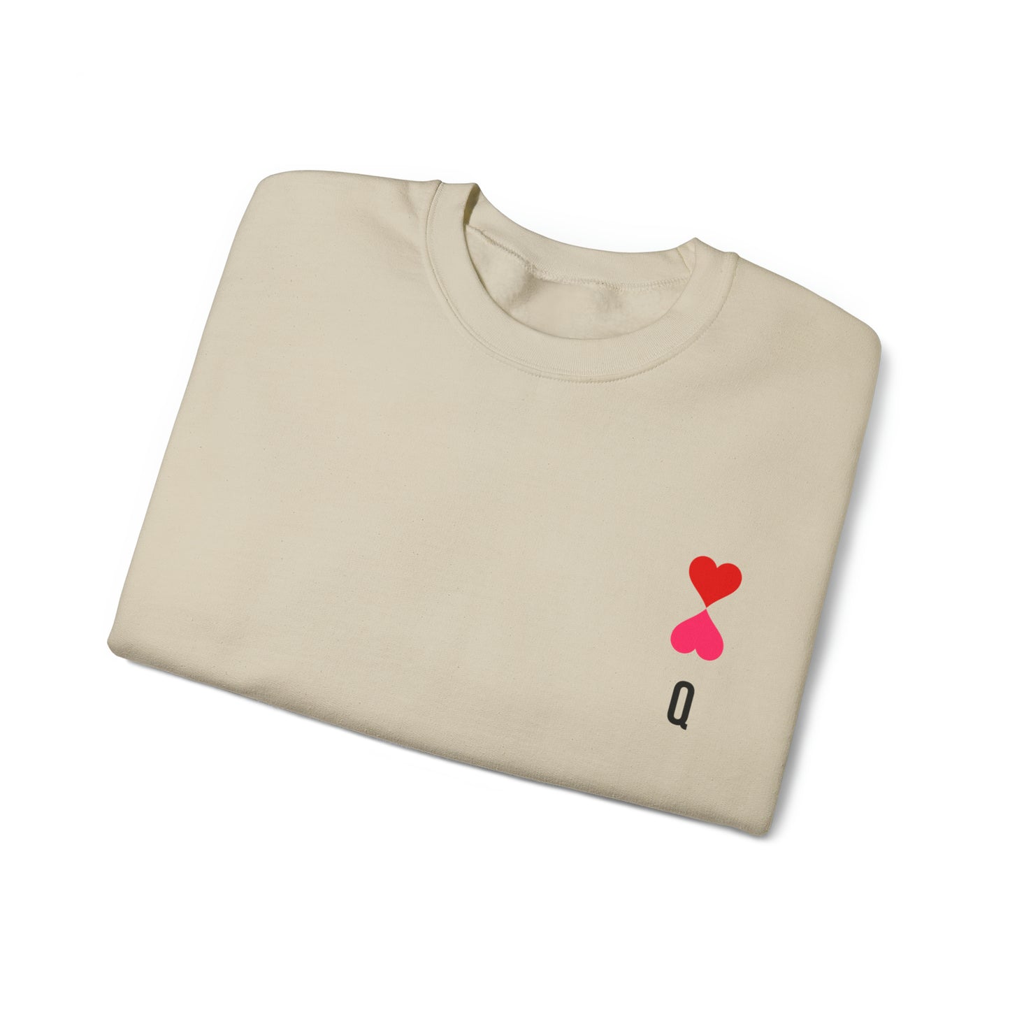 Heart queen Heavy Blend™ Crewneck Sweatshirt for men and women