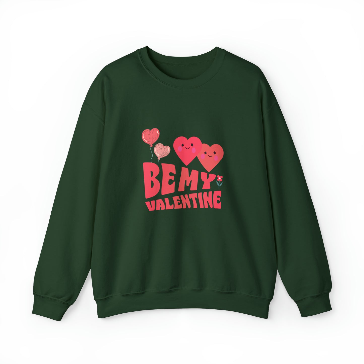 Be my valentine Heavy Blend™ Crewneck Sweatshirt for men and women