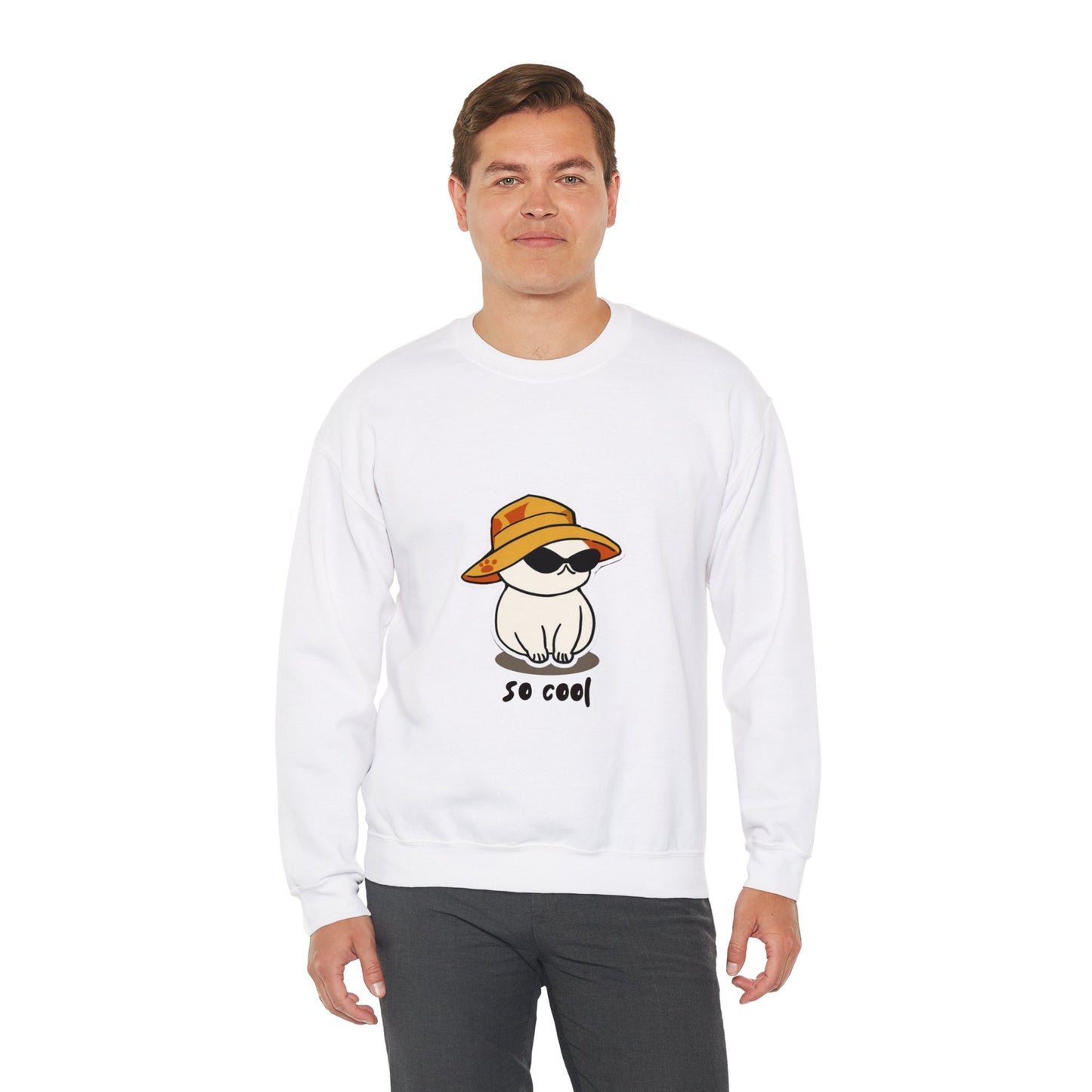 SO COOL Heavy Blend™ Crewneck Sweatshirt for men and women