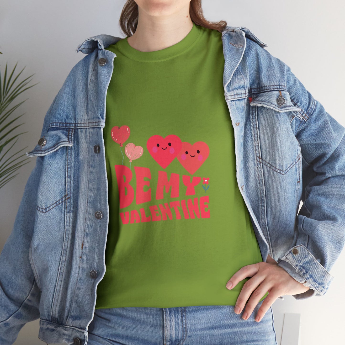 Be my valentine Heavy Cotton Tee for men and women