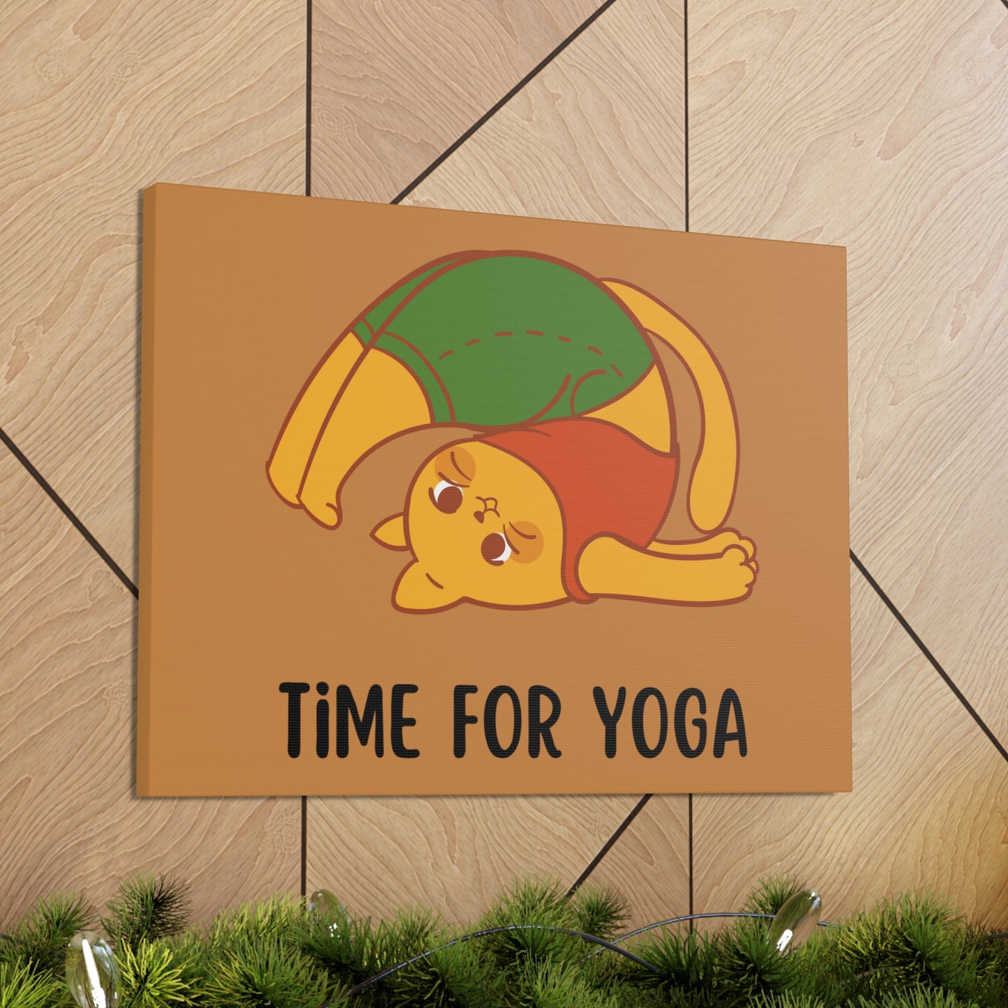 Time for Yoga Canvas Gallery Wraps