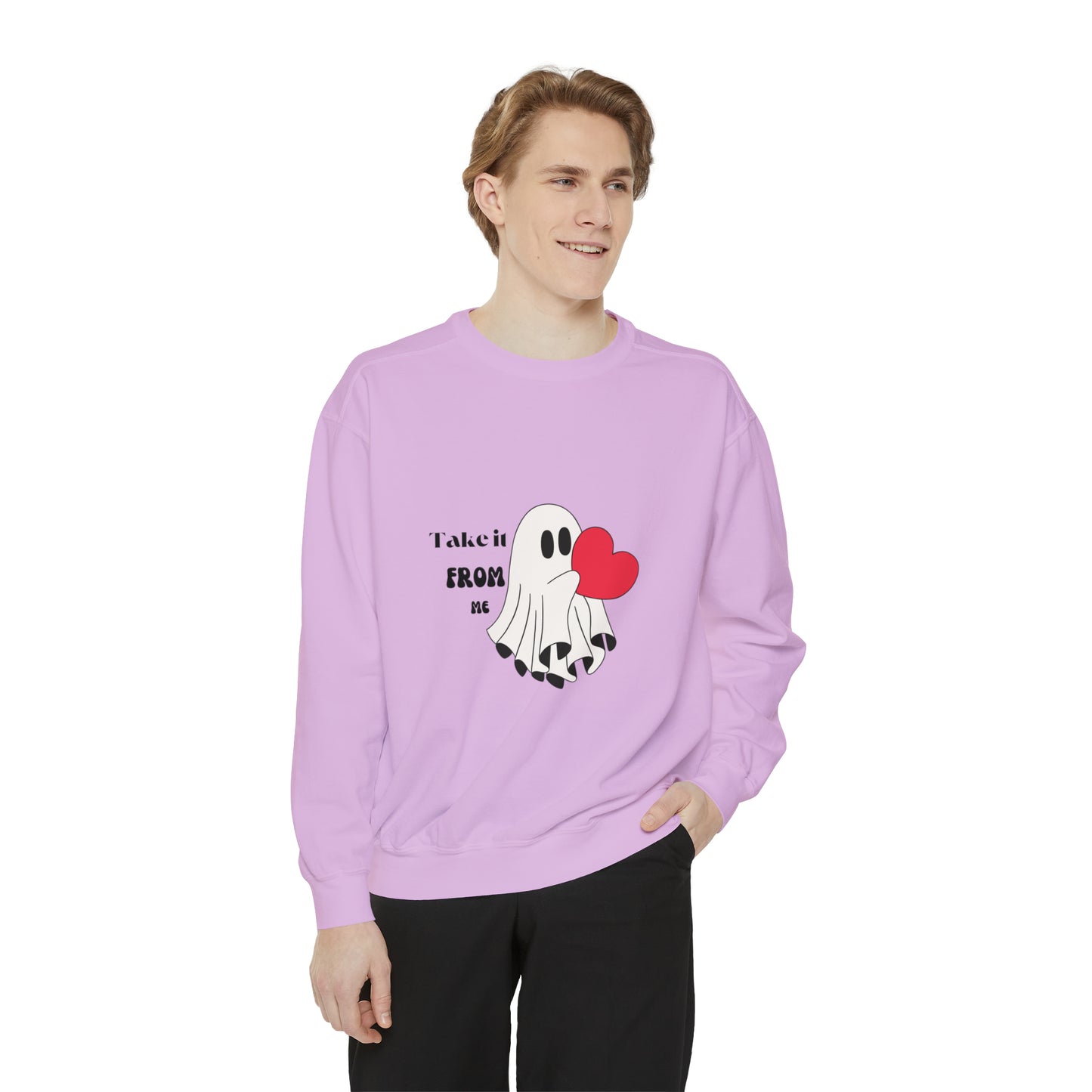 Take it from me proposal, Valentine's special Sweatshirt for men and women