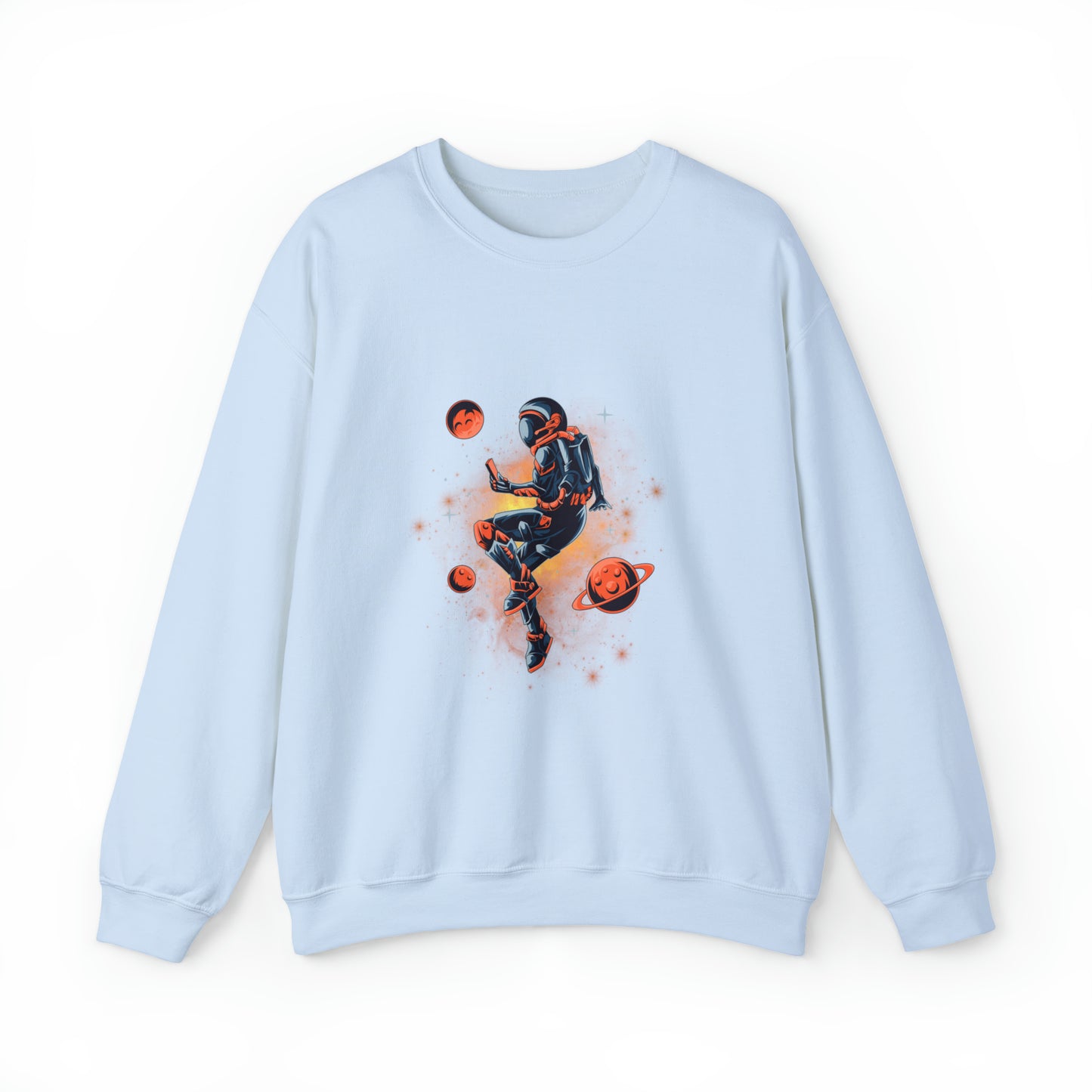 Beautiful Astronaut Heavy Blend™ Crewneck Sweatshirt for men and women