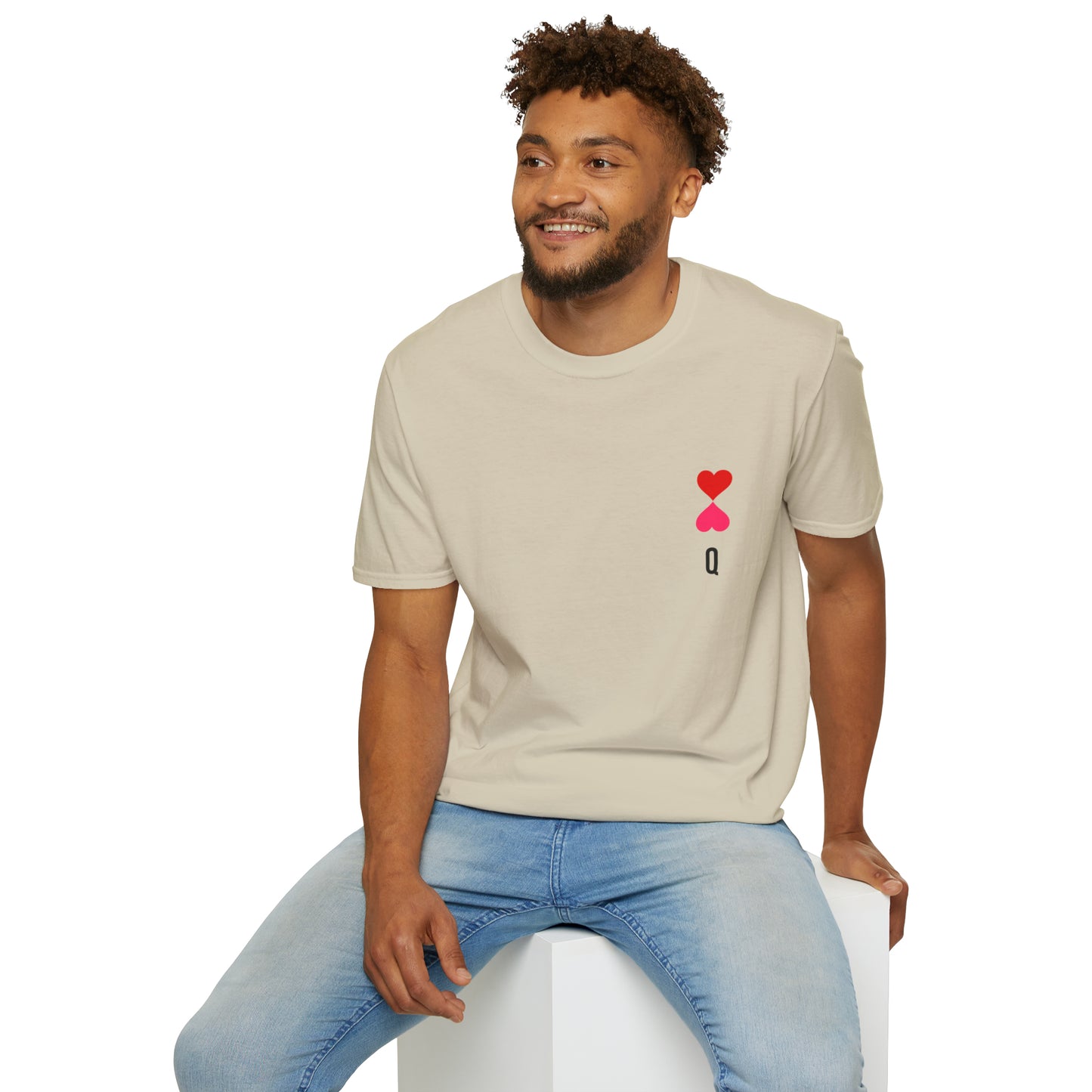 Men and women heart queen Softstyle T-Shirt