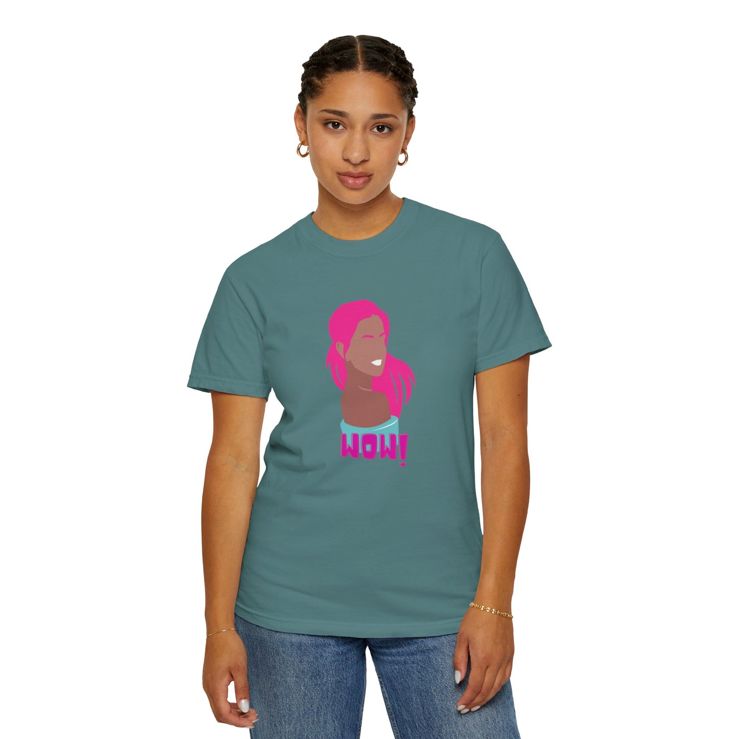 Beautiful wow girl T-shirt for women