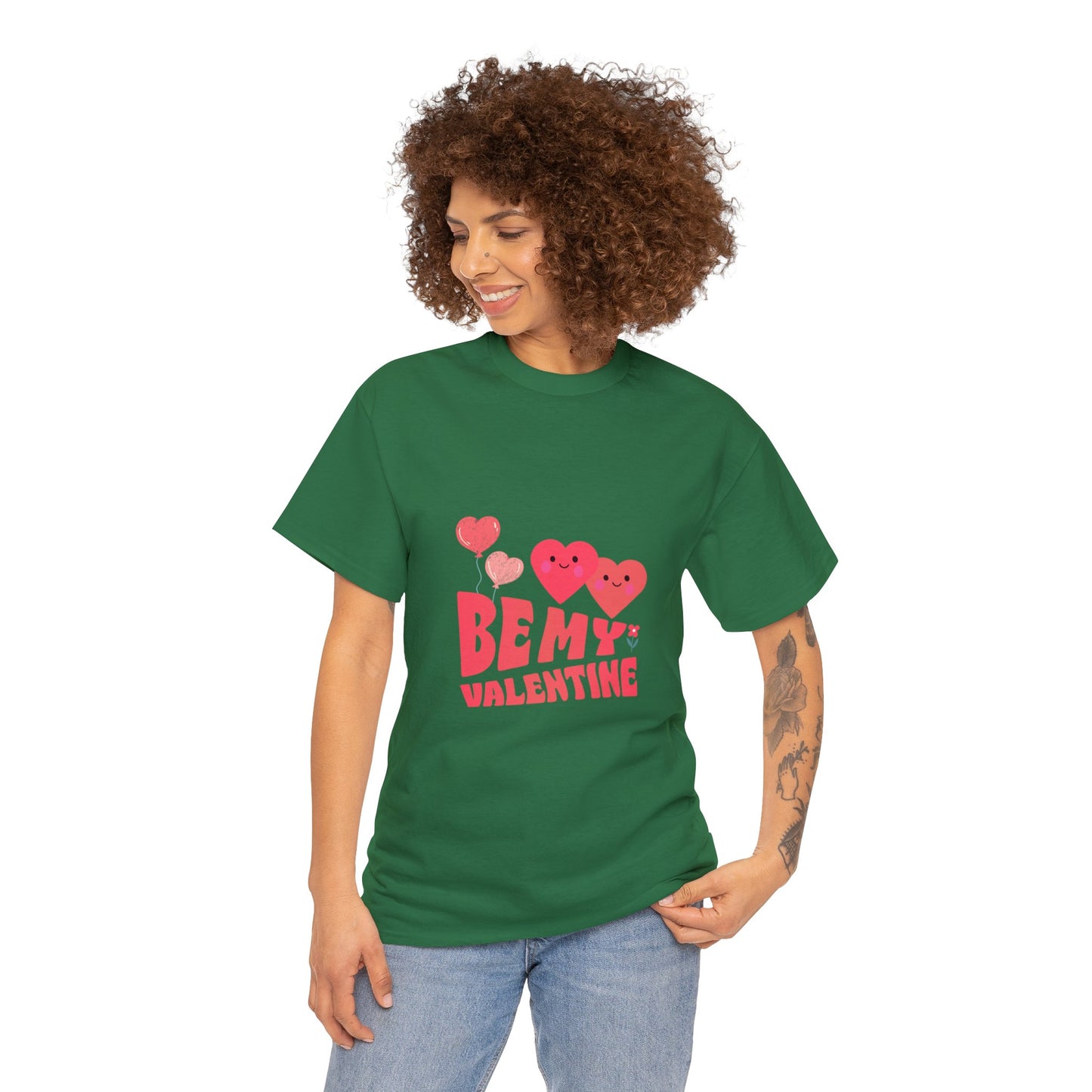 Be my valentine Heavy Cotton Tee for men and women