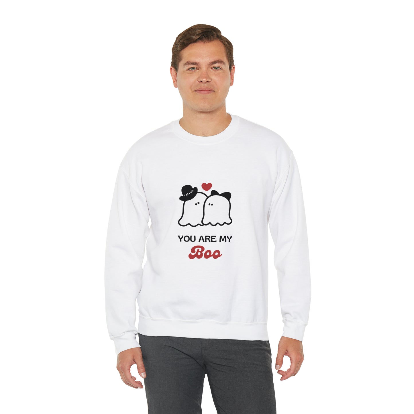 CUTE couple You are my BOO Heavy Blend™ Crewneck Sweatshirt for men and women