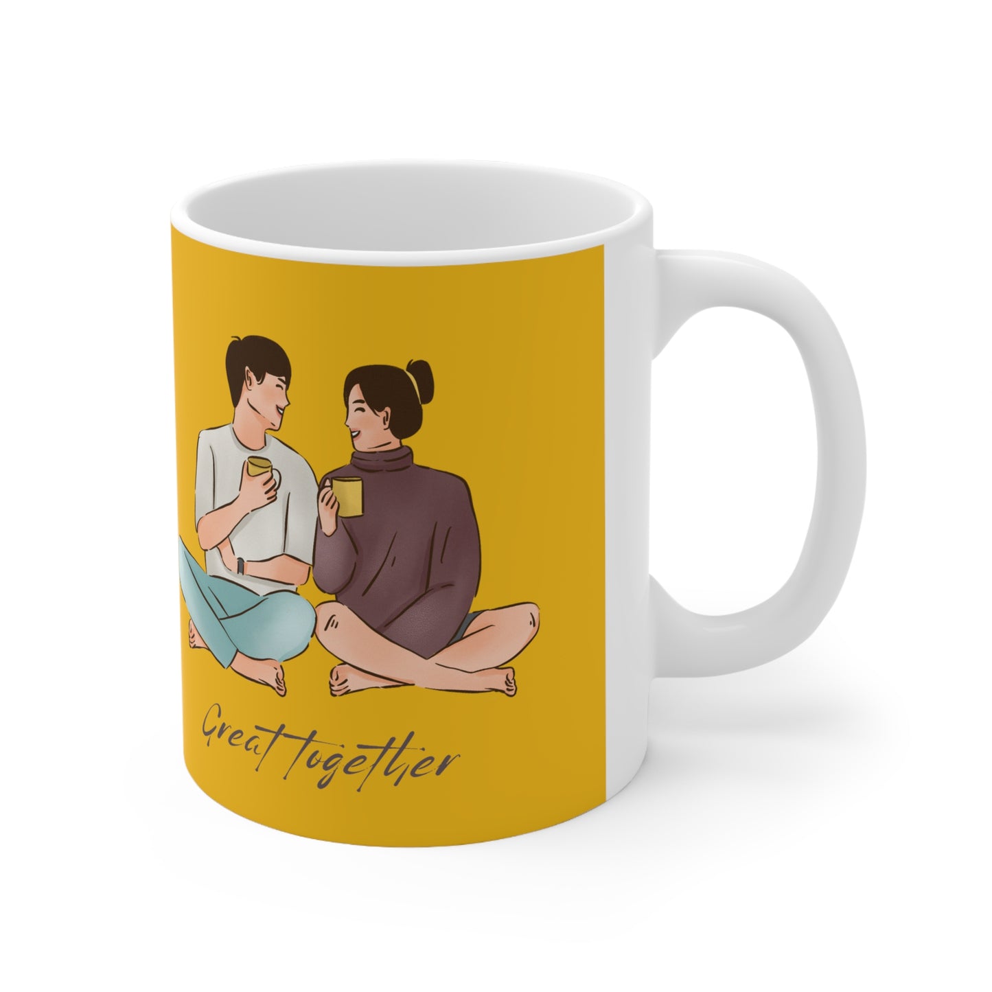 Valentine's day Special Great together love couple Ceramic coffee Mug 11oz