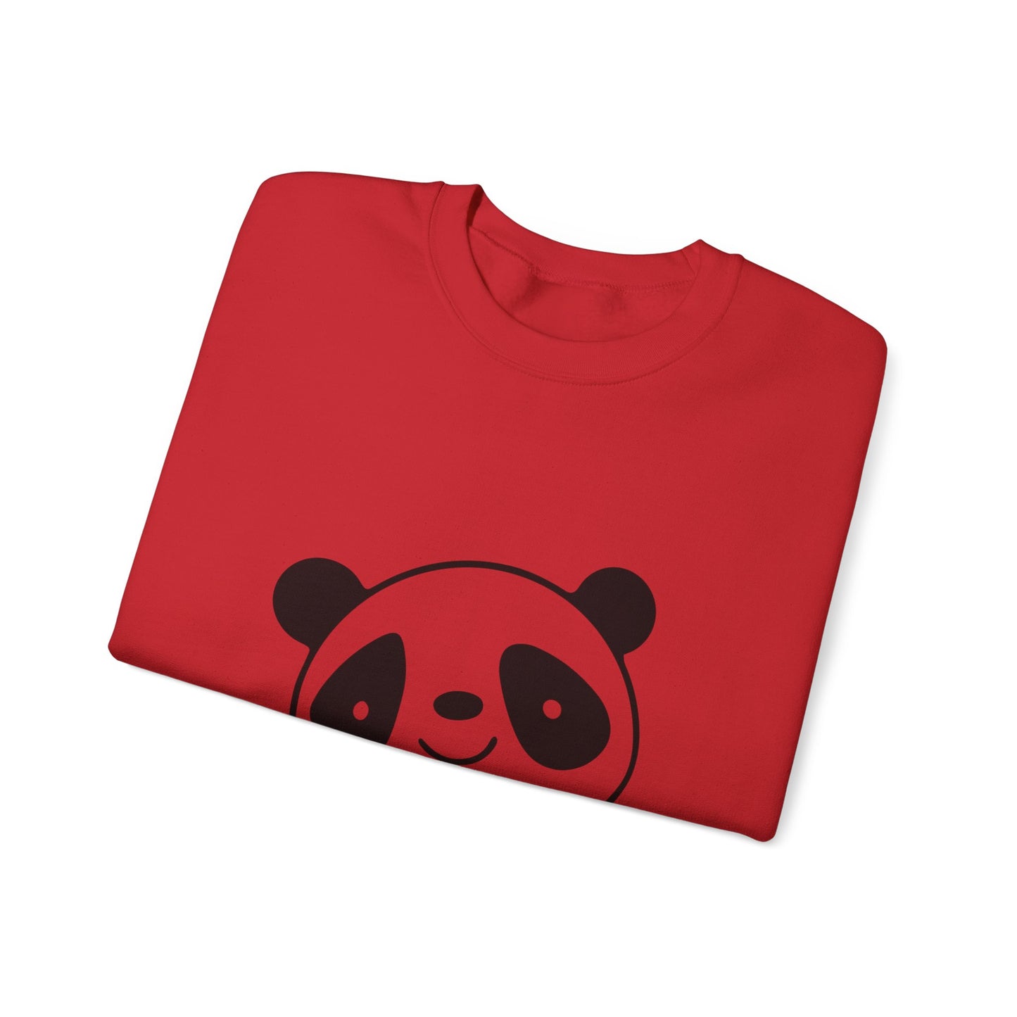 Panda love Heavy Crewneck Sweatshirt for men and women