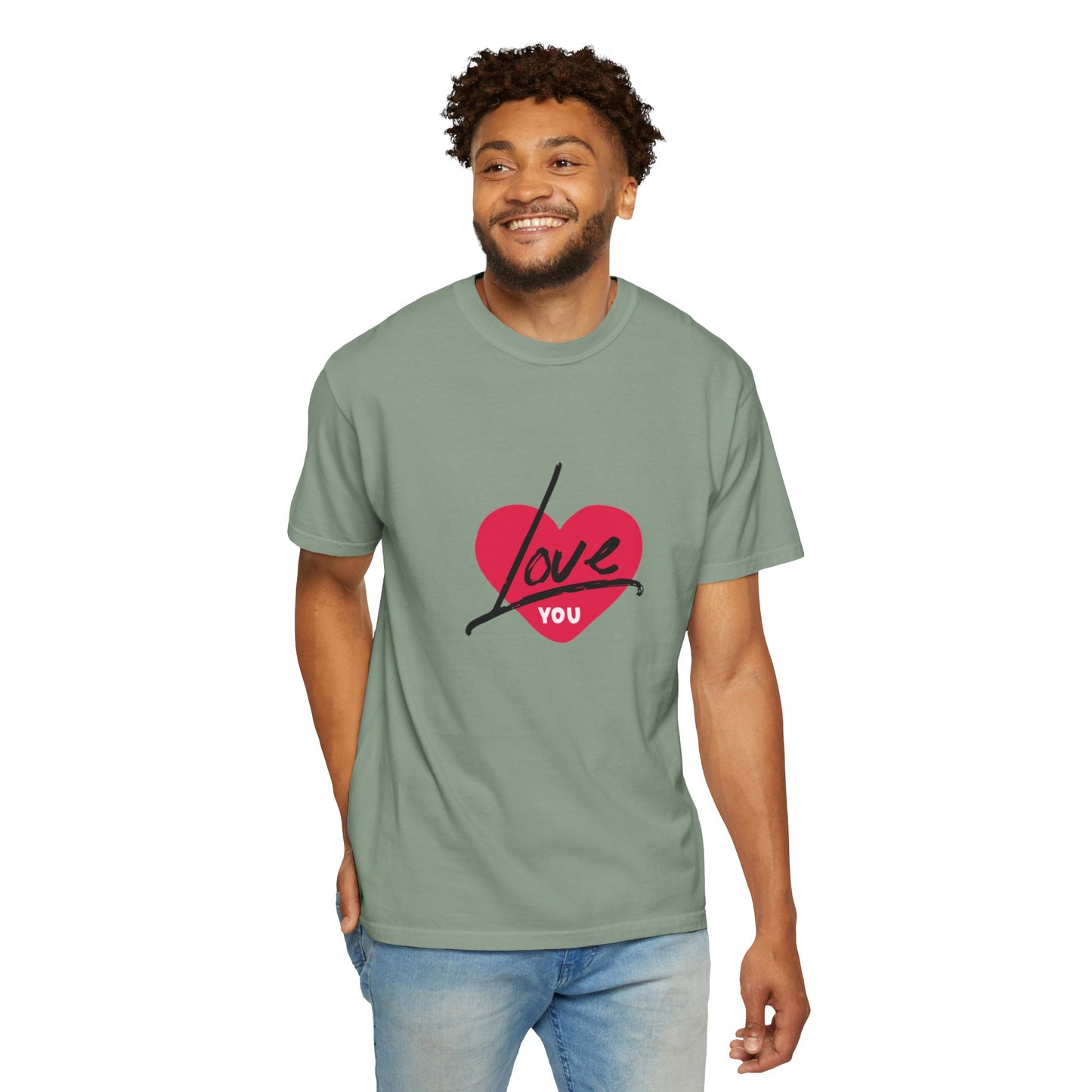 Beautiful I LOVE YOU Valentine's special T-shirt for men and women