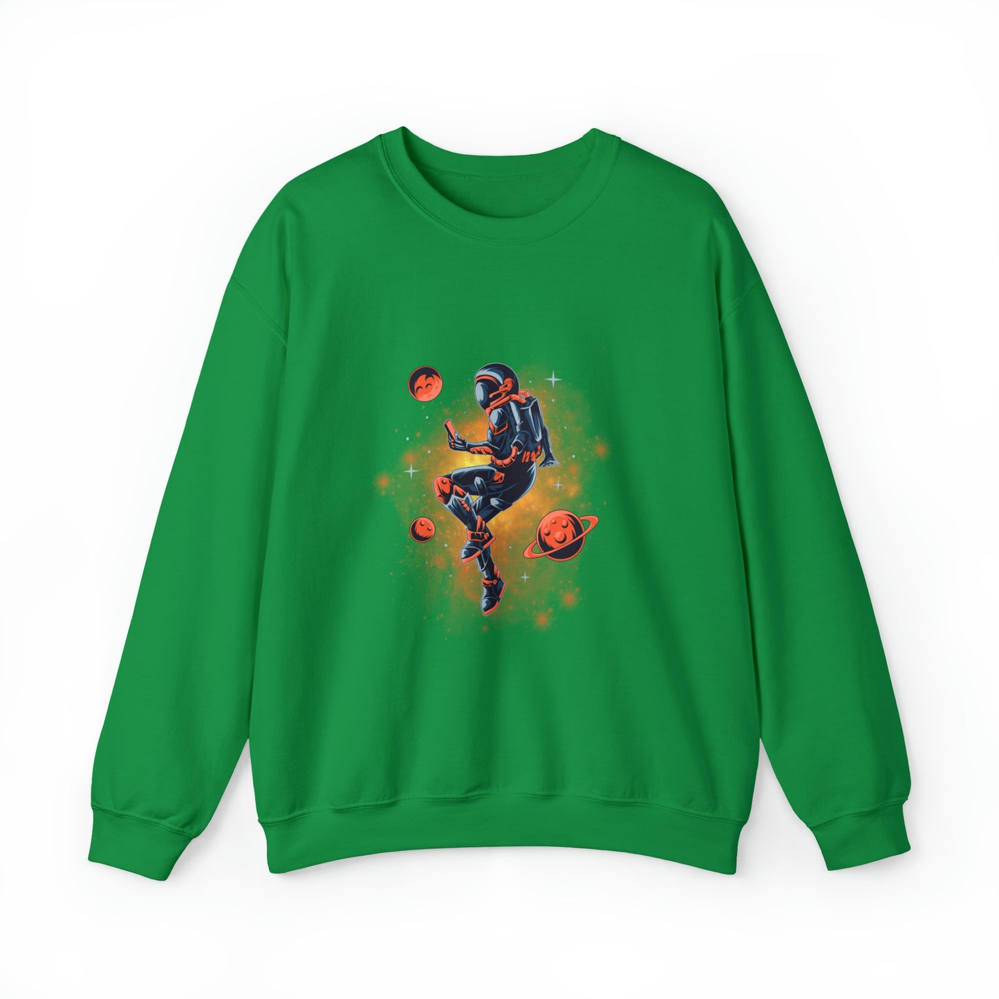 Beautiful Astronaut Heavy Blend™ Crewneck Sweatshirt for men and women