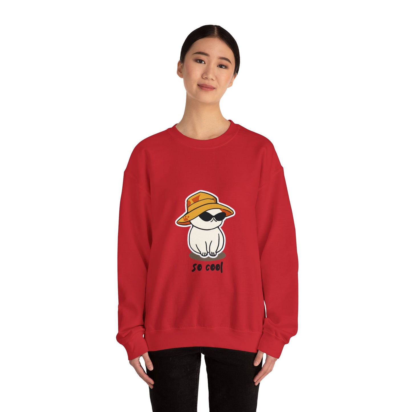 SO COOL Heavy Blend™ Crewneck Sweatshirt for men and women