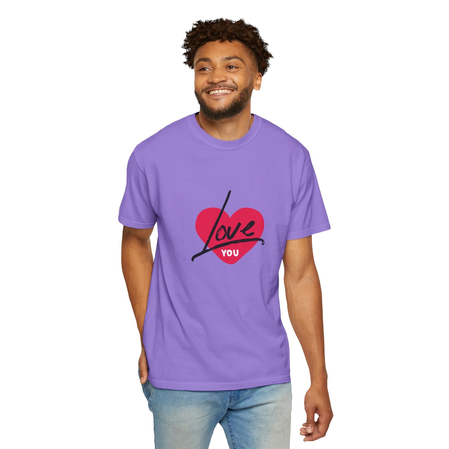 Beautiful I LOVE YOU Valentine's special T-shirt for men and women