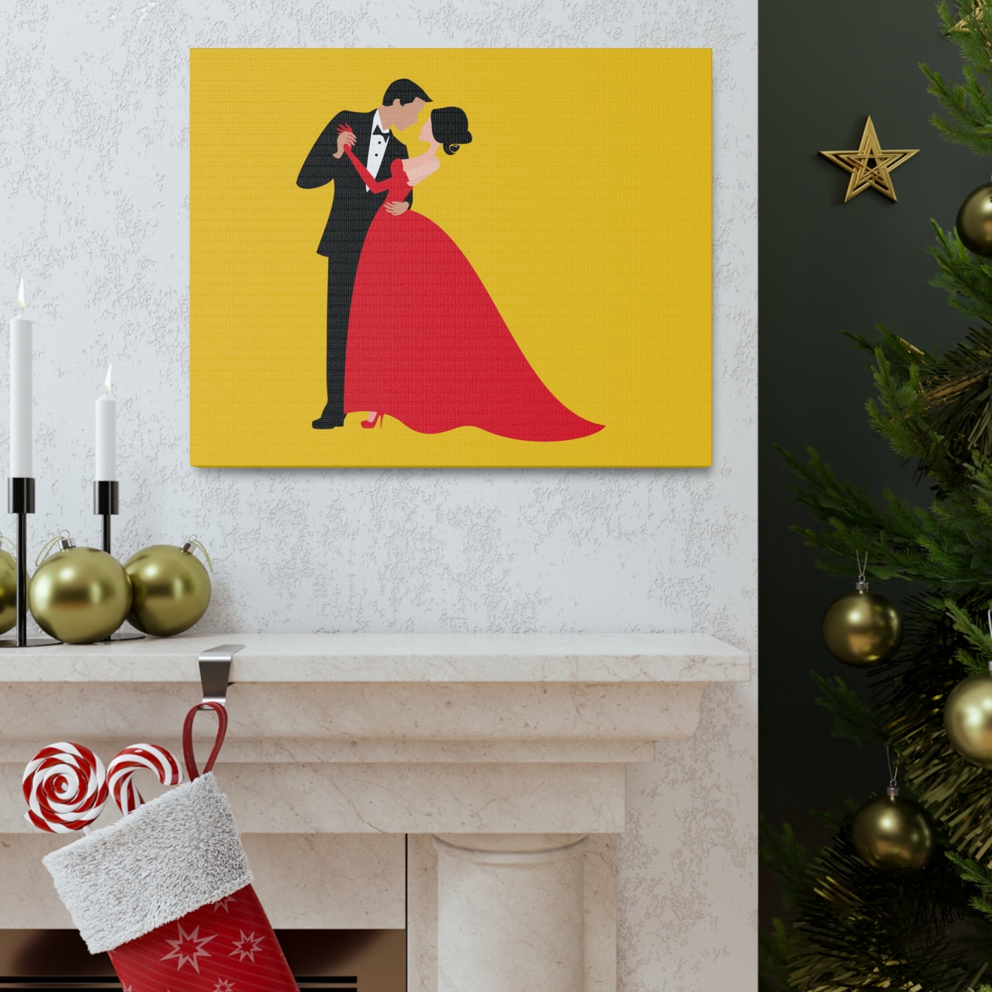 Beautiful Couple canvas Gallery Wraps