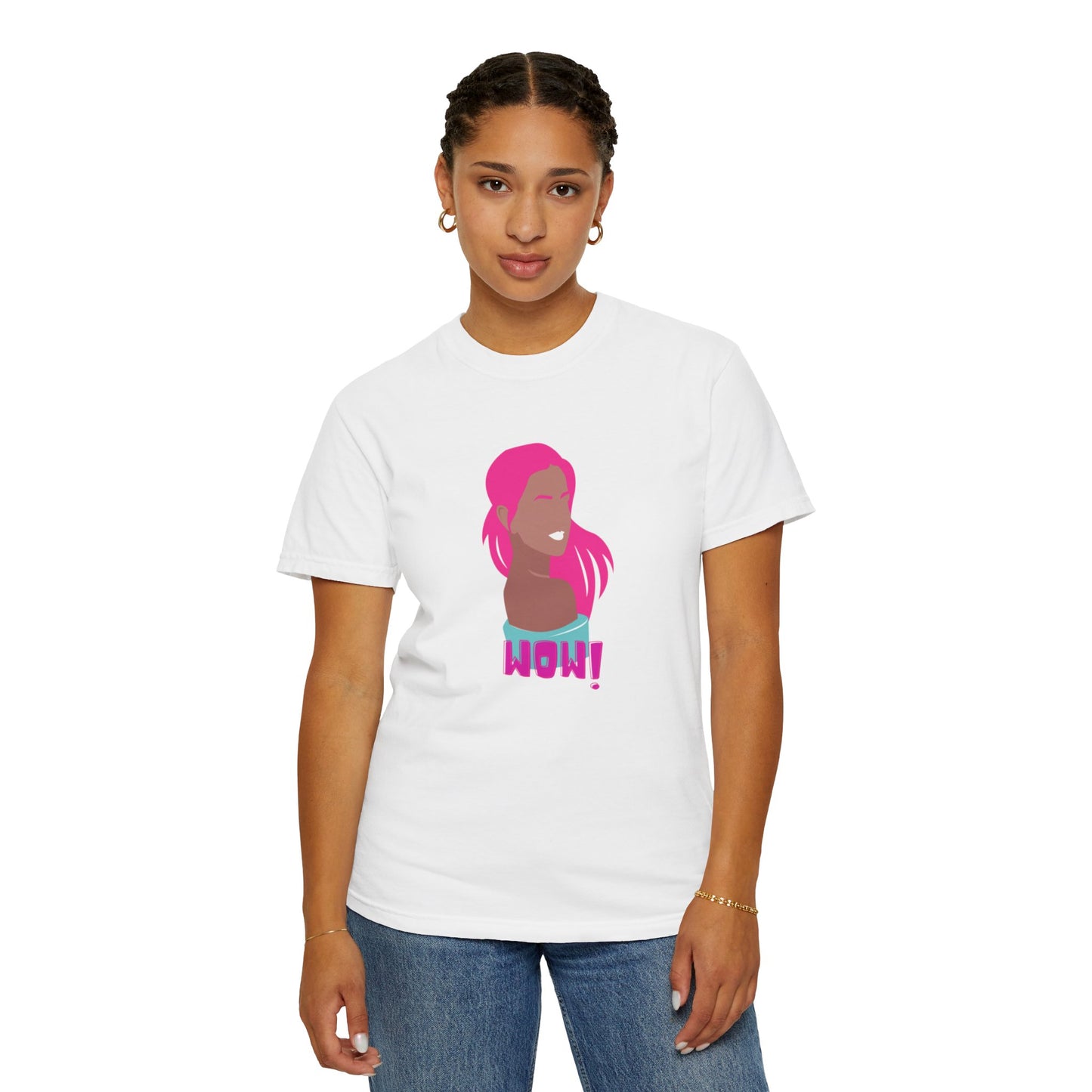 Beautiful wow girl T-shirt for women