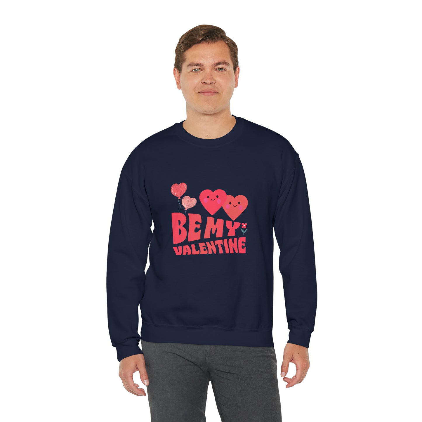 Be my valentine Heavy Blend™ Crewneck Sweatshirt for men and women