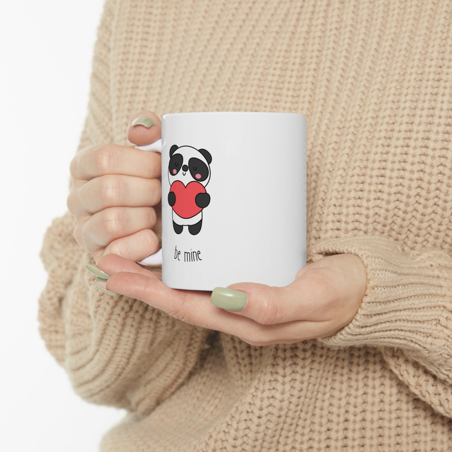 Be Mine cute panda Ceramic coffee Mug 11oz