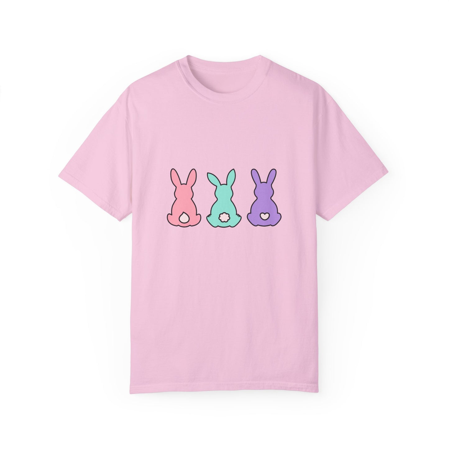 Cute and colourful bunny T-shirt for men and women