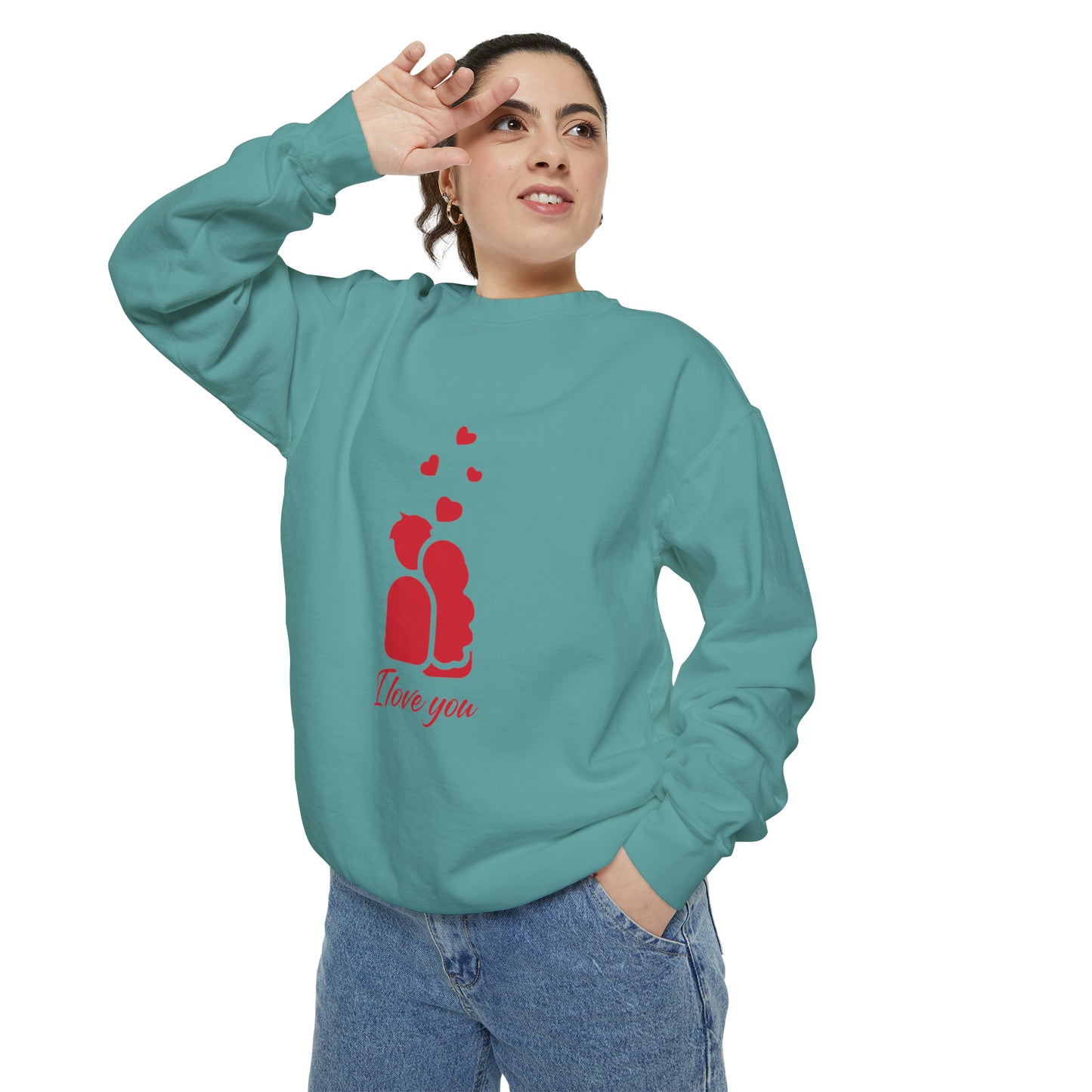 I love you Sweatshirt for men and women