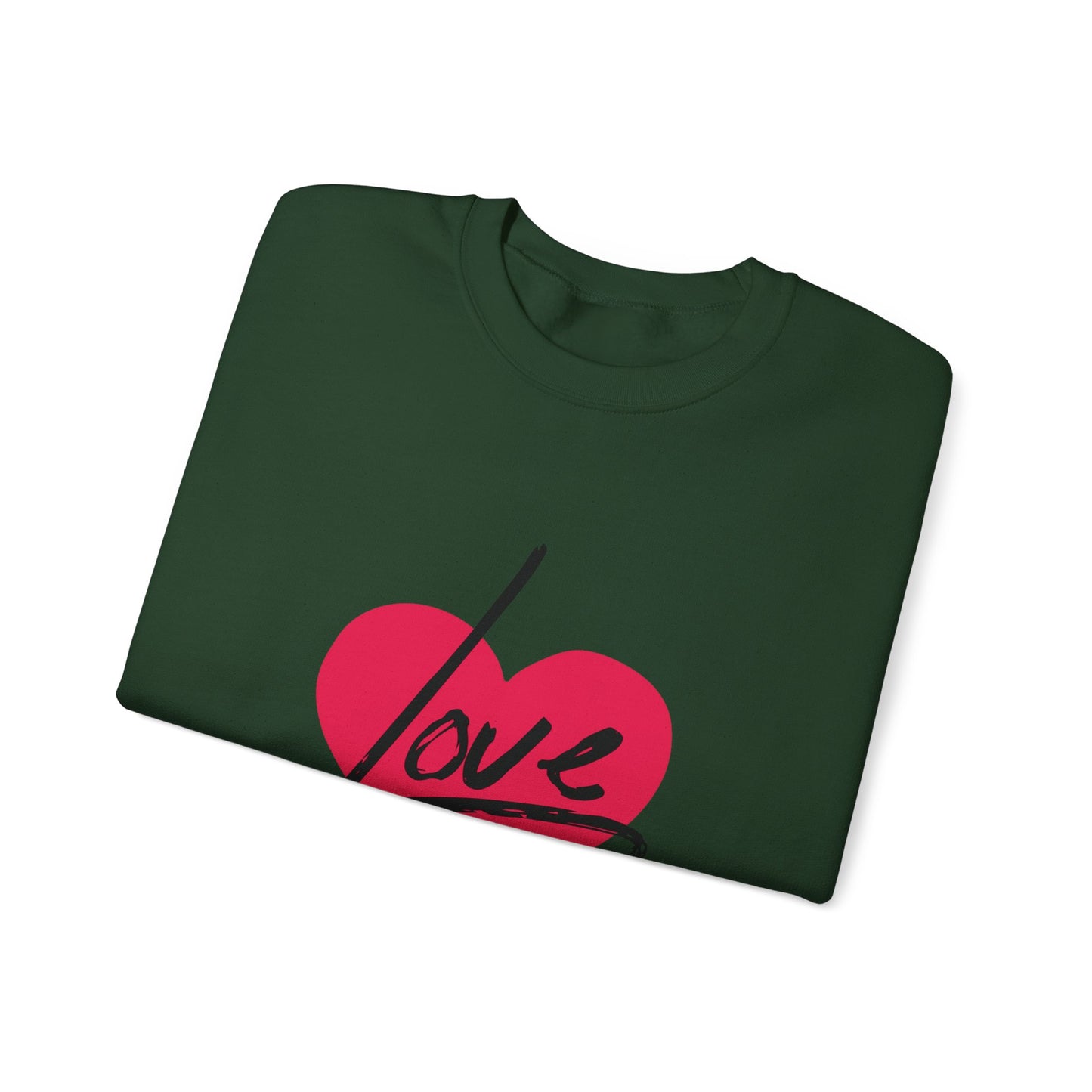 I LOVE YOU Valentine's special Heavy  Sweatshirt for men and women