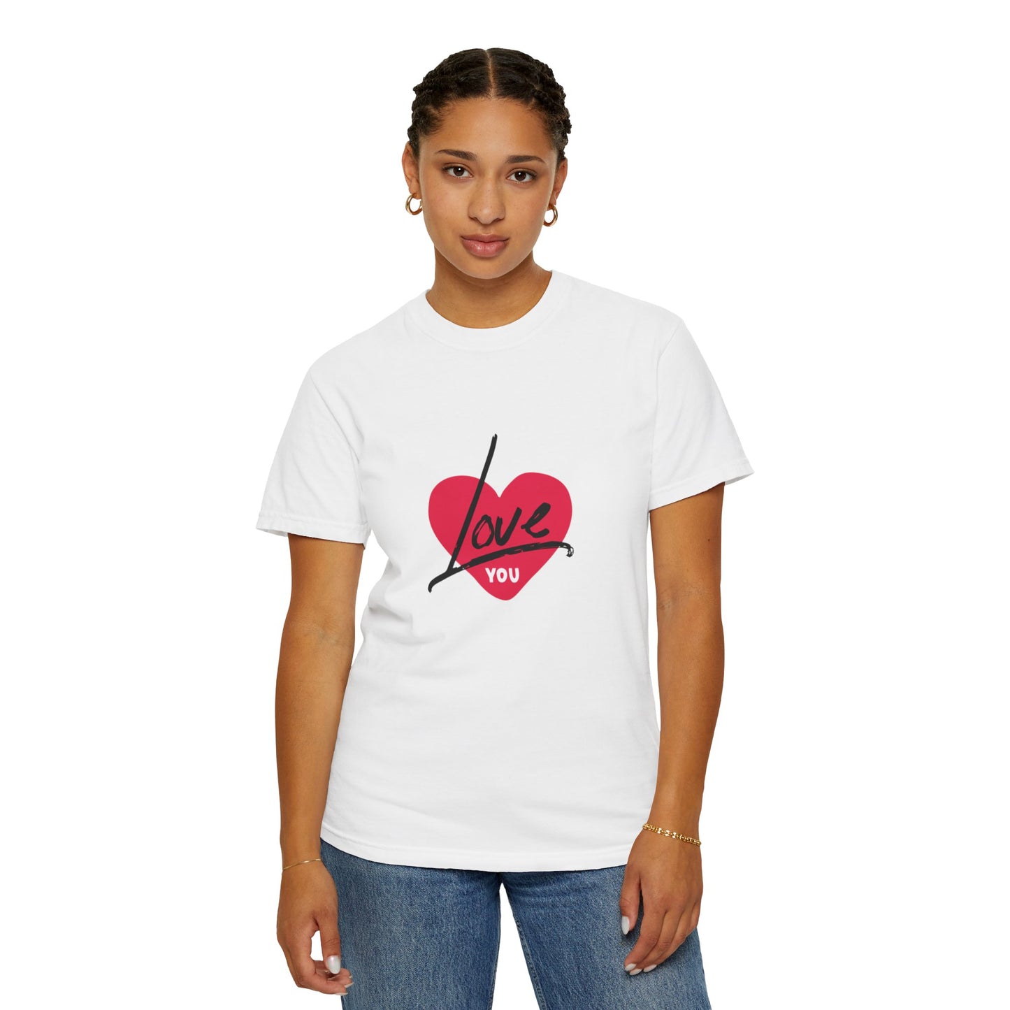 Beautiful I LOVE YOU Valentine's special T-shirt for men and women