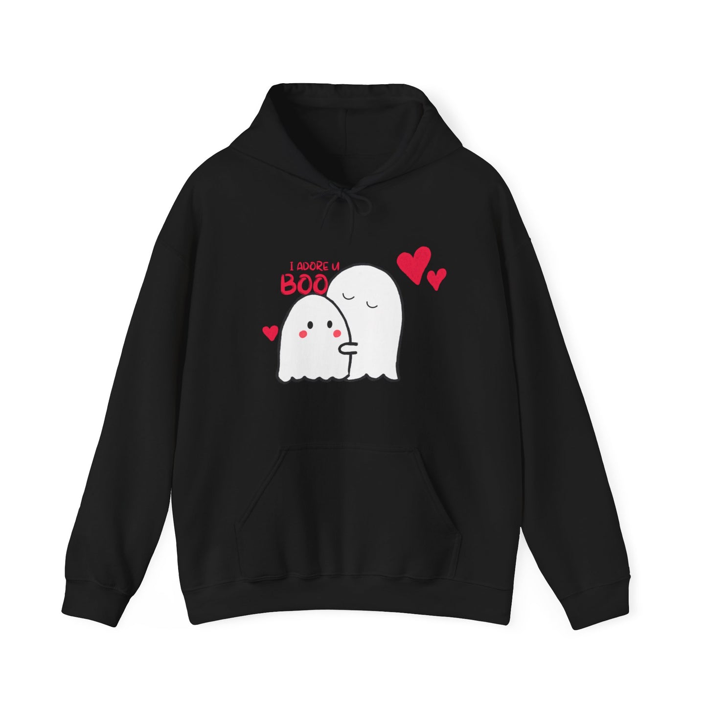 Cute i adore you my boo Heavy Hooded Sweatshirt for men and women