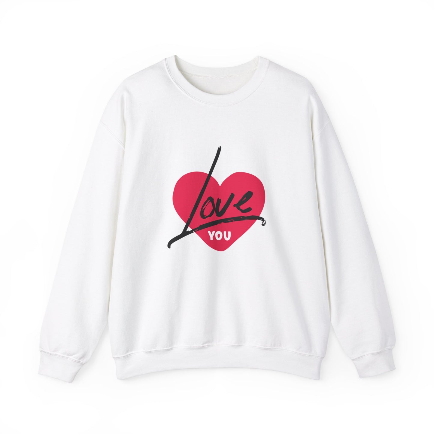 I LOVE YOU Valentine's special Heavy  Sweatshirt for men and women