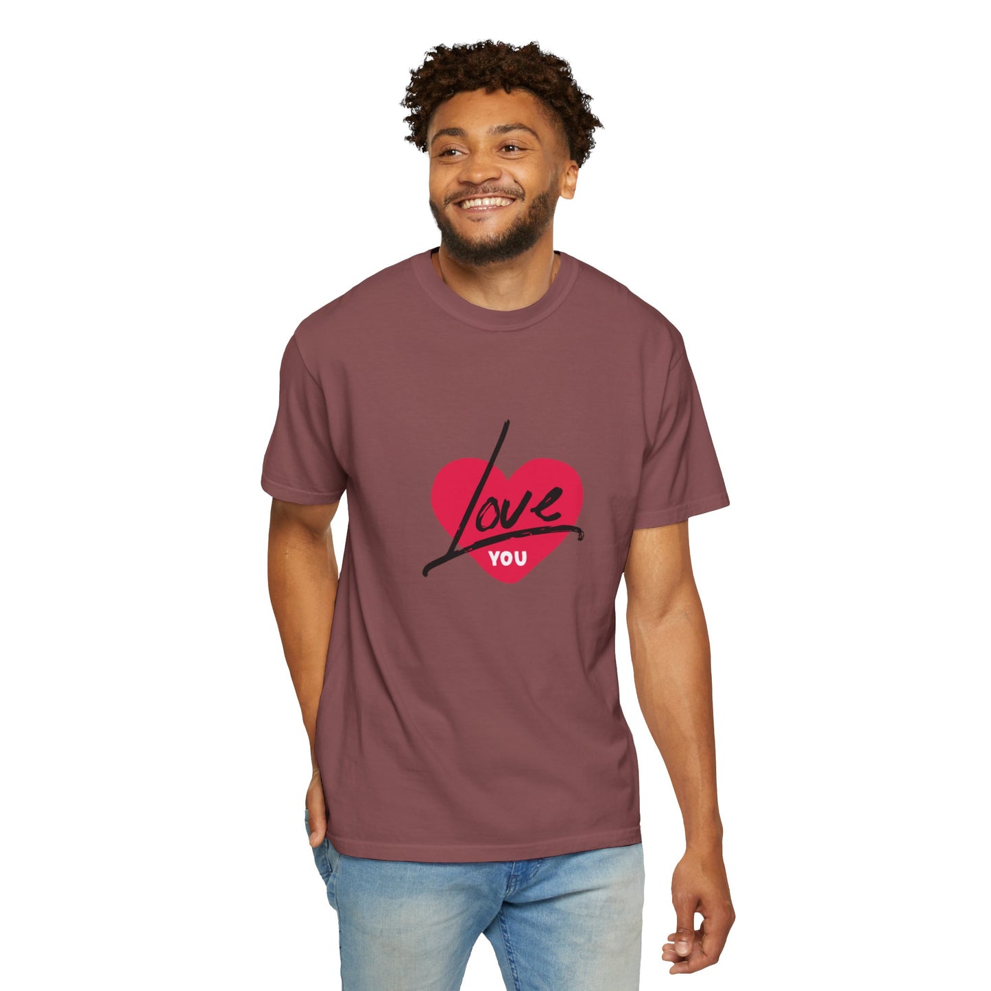 Beautiful I LOVE YOU Valentine's special T-shirt for men and women