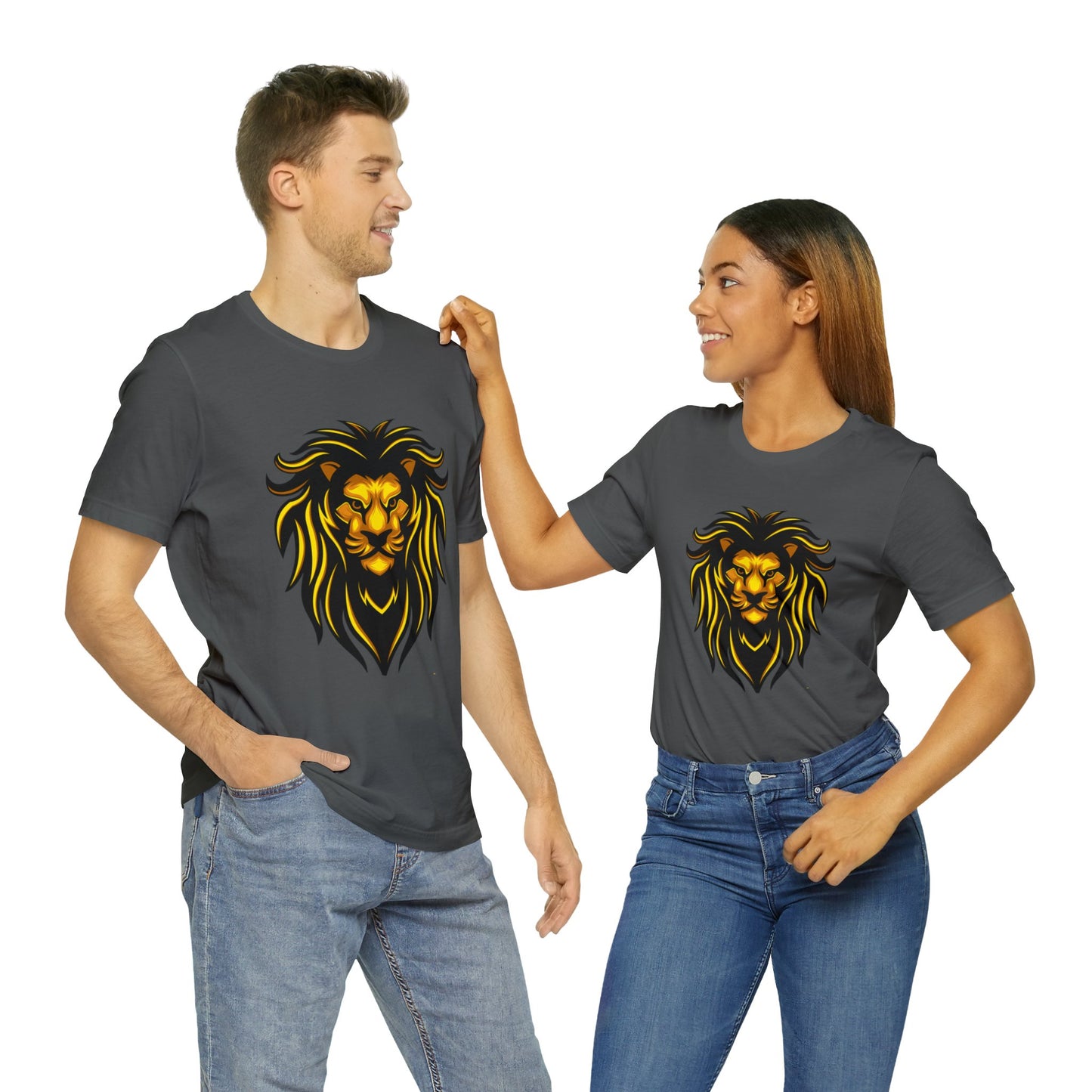 LION KING cool Jersey Short Sleeve Tee for men and women