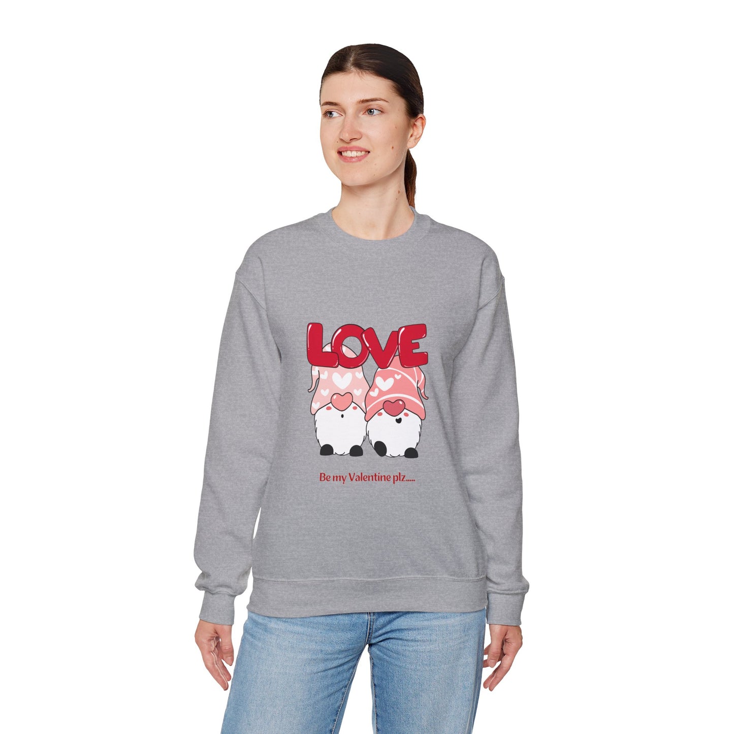 Be my Valentine plz..beautiful Crewneck Sweatshirt for men and women