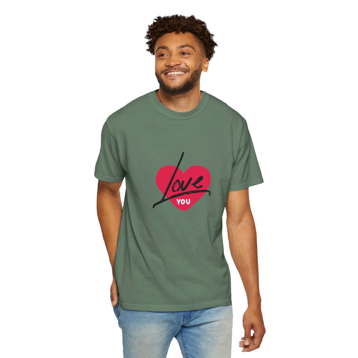 Beautiful I LOVE YOU Valentine's special T-shirt for men and women