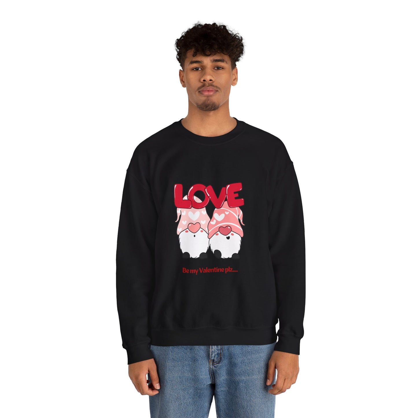 Be my Valentine plz..beautiful Crewneck Sweatshirt for men and women