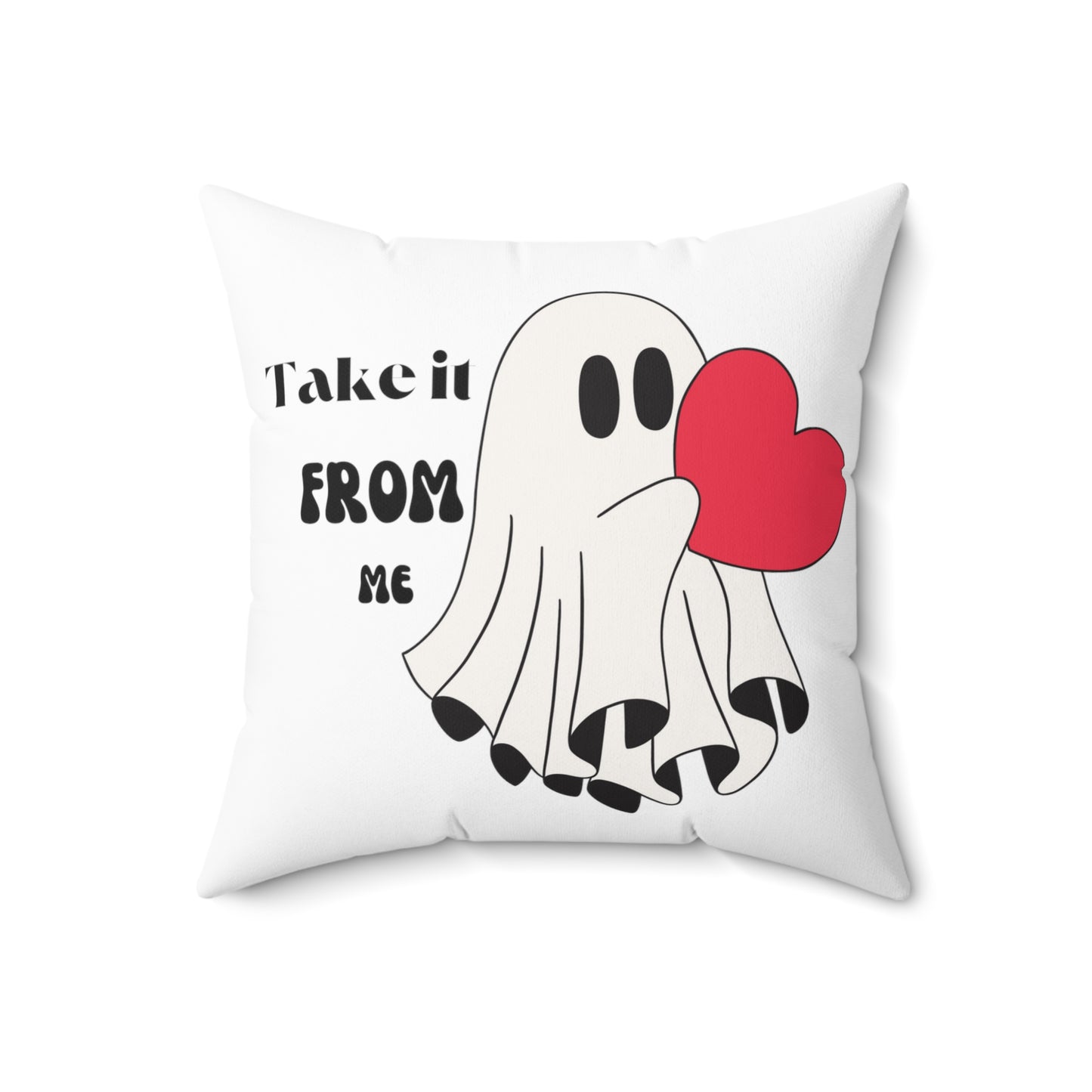 Take it from me cute Square Pillow