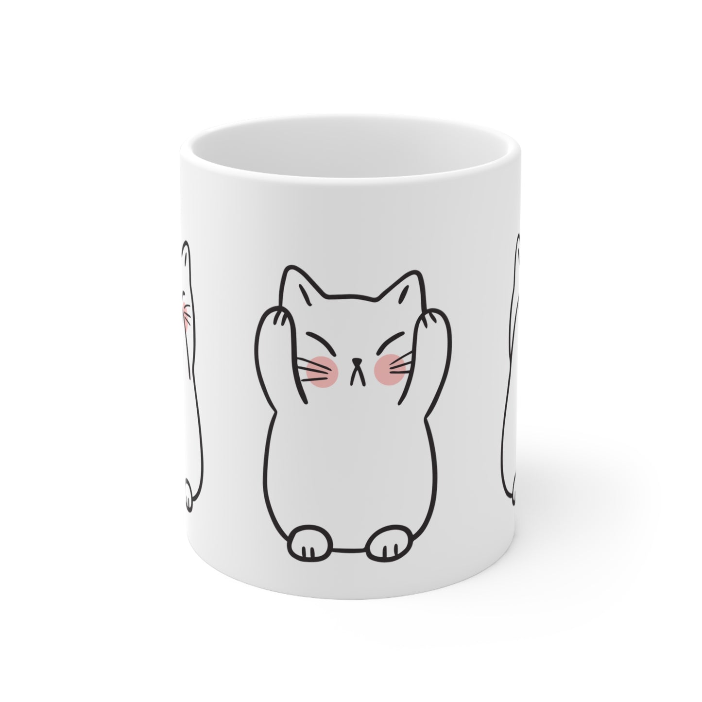 Cute three kitties coffee Mug 11oz