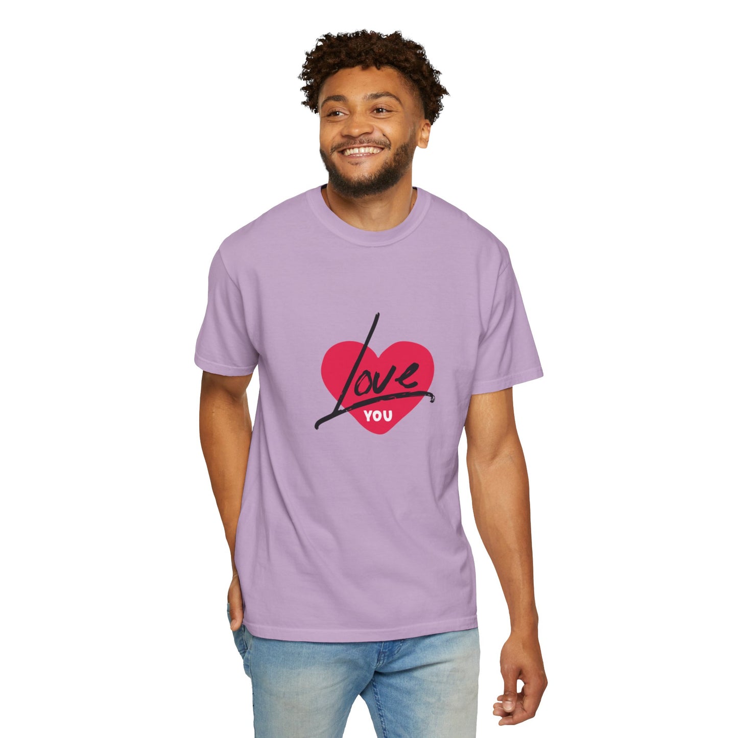 Beautiful I LOVE YOU Valentine's special T-shirt for men and women