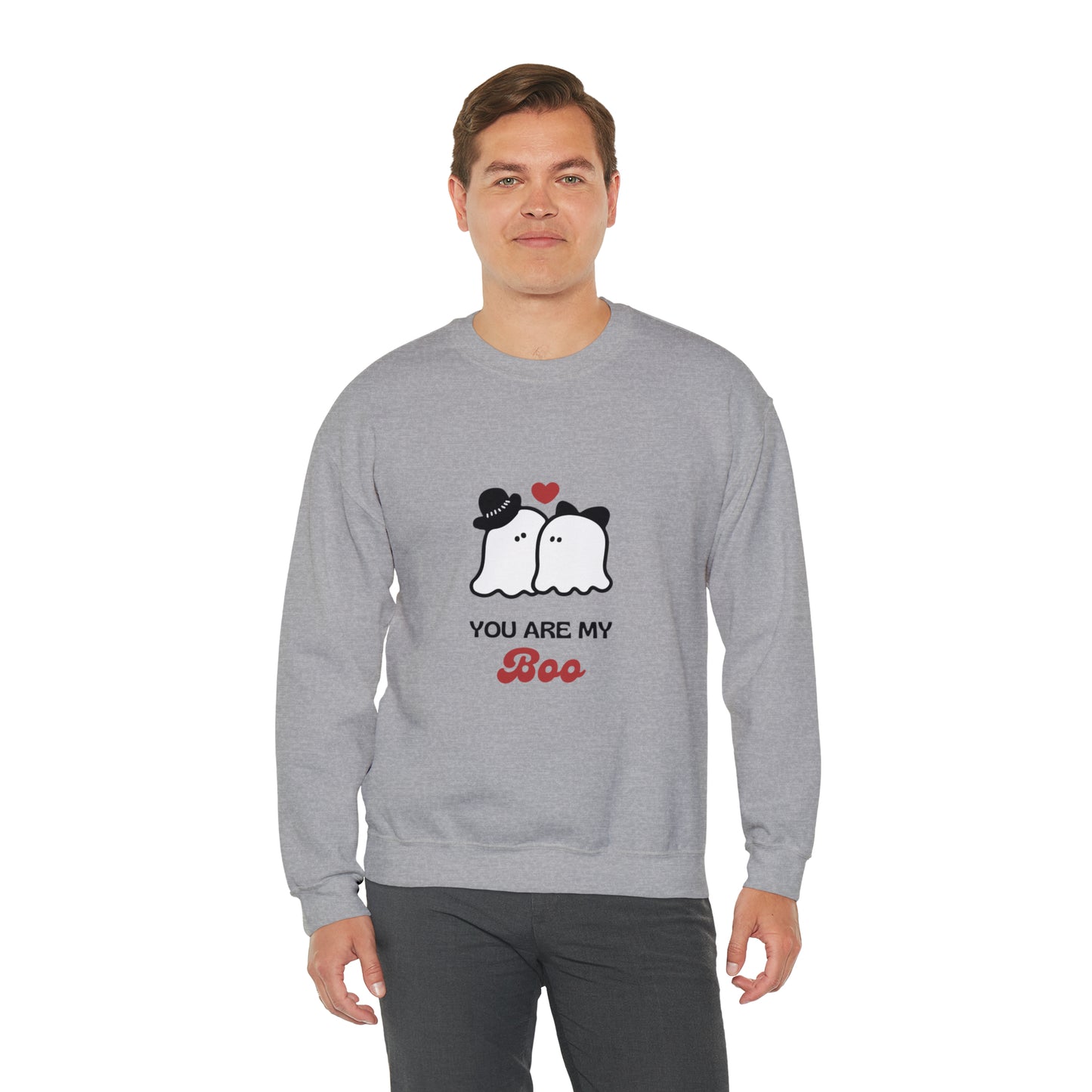 CUTE couple You are my BOO Heavy Blend™ Crewneck Sweatshirt for men and women