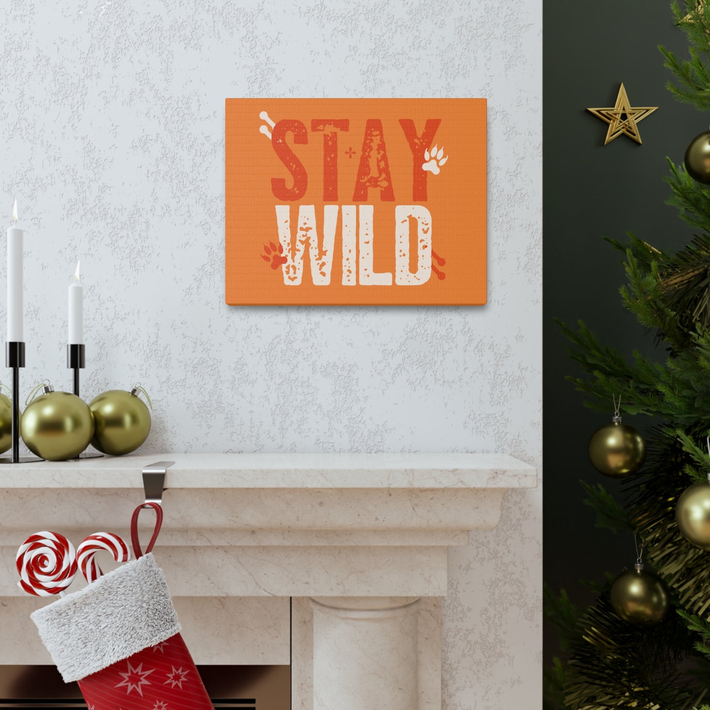 Stay Wild Canvas Gallery Wraps home decor