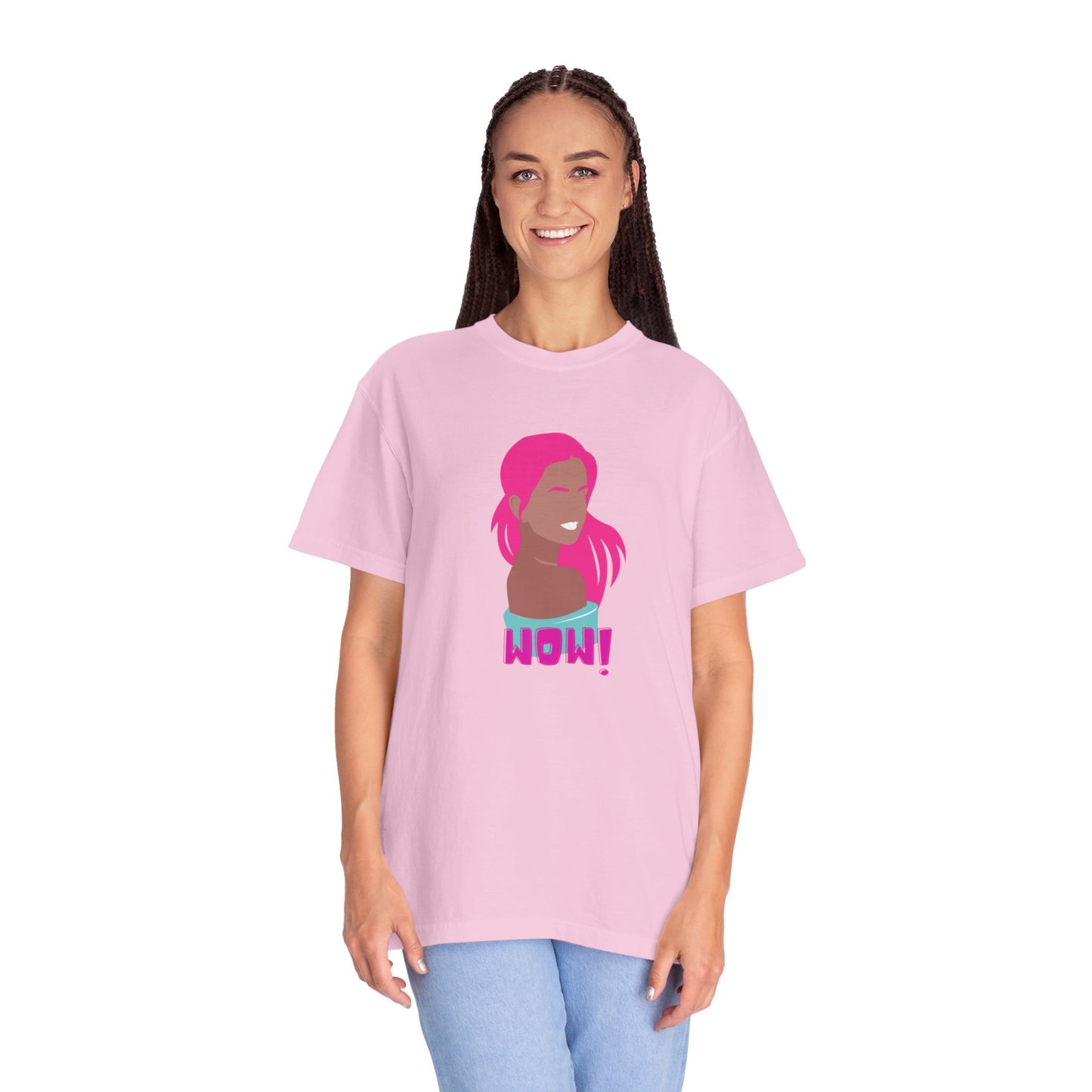 Beautiful wow girl T-shirt for women