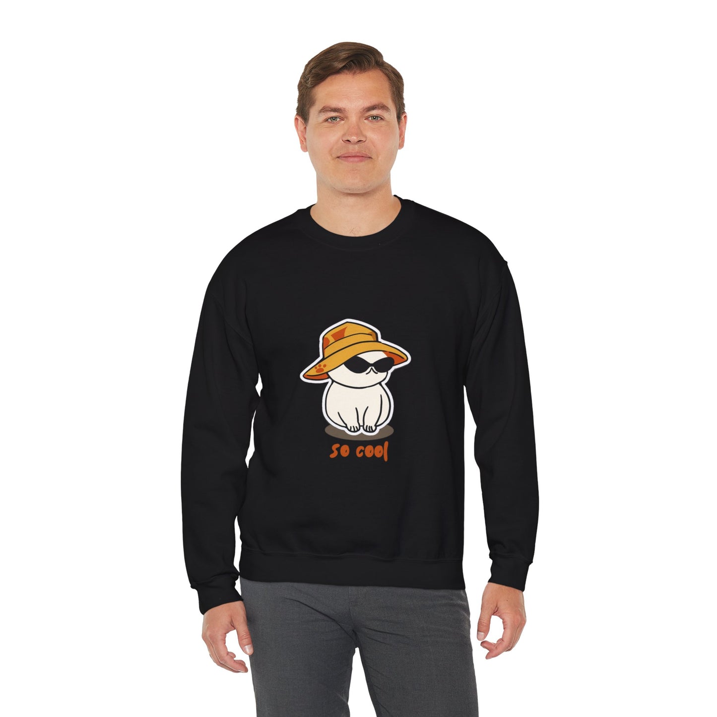 SO COOL Heavy Blend™ Crewneck Sweatshirt for men and women