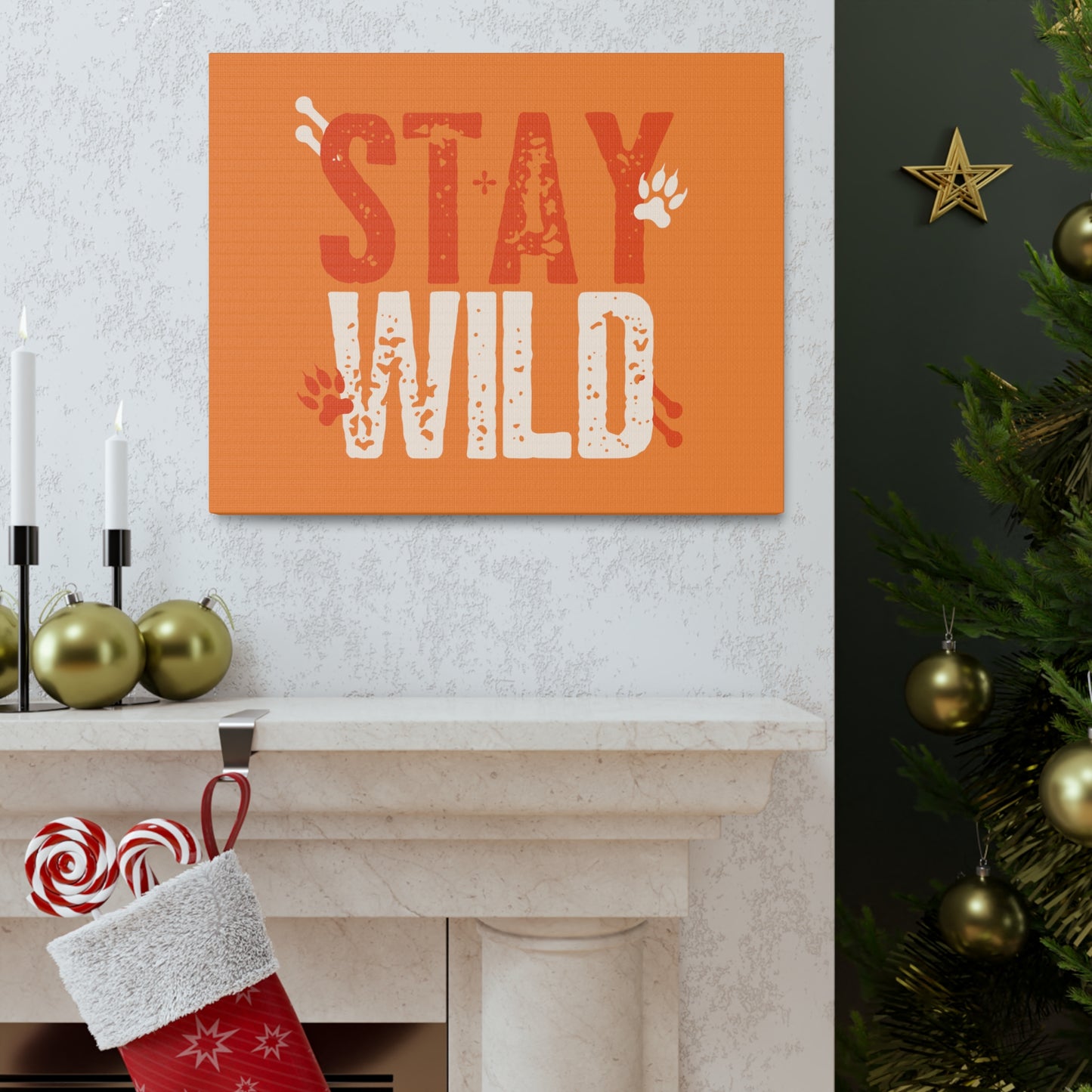 Stay Wild Canvas Gallery Wraps home decor