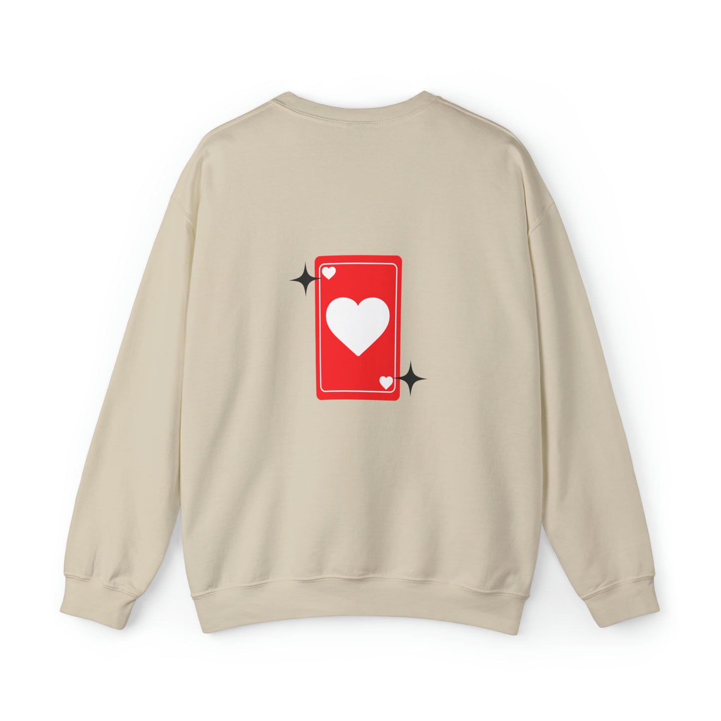 Heart queen Heavy Blend™ Crewneck Sweatshirt for men and women