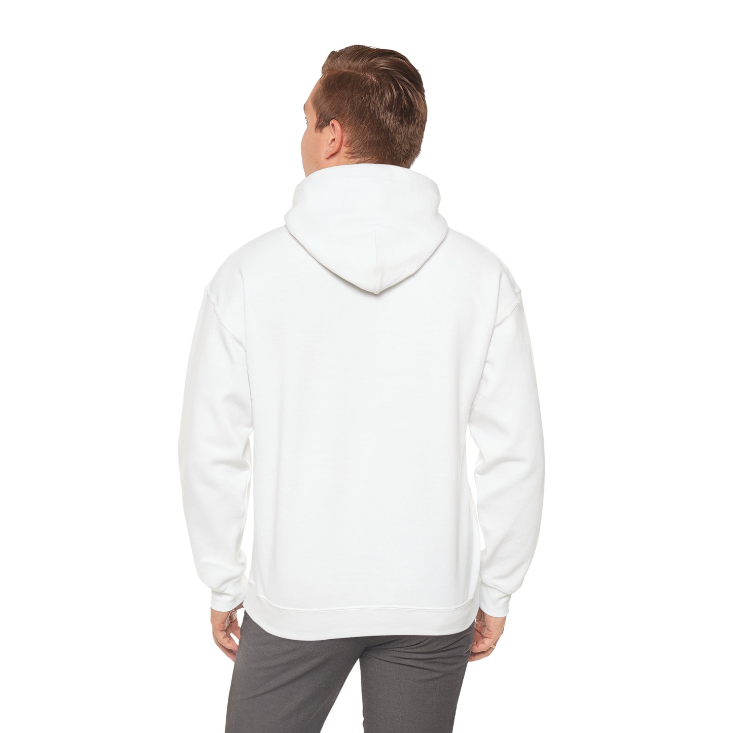 Make happiness a habit Heavy Blend™ Hooded Sweatshirt for men and women