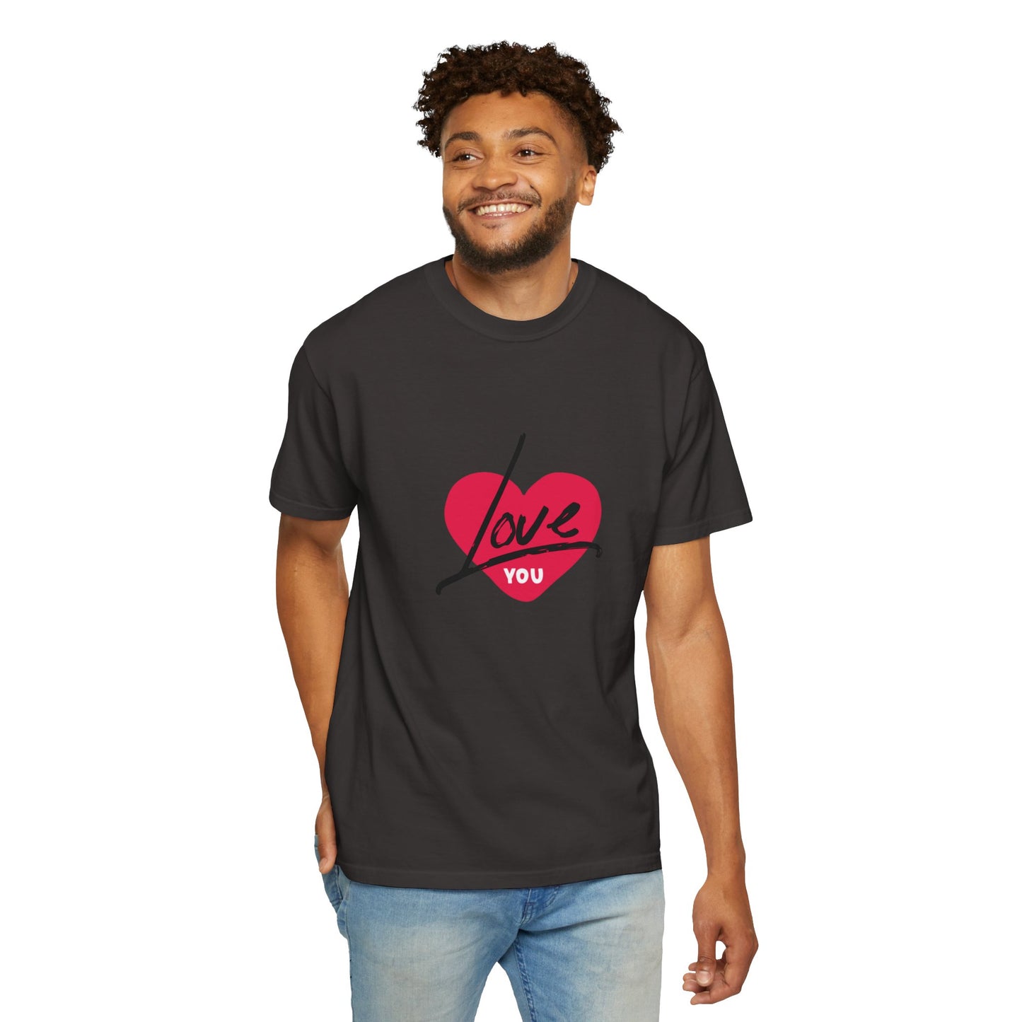 Beautiful I LOVE YOU Valentine's special T-shirt for men and women